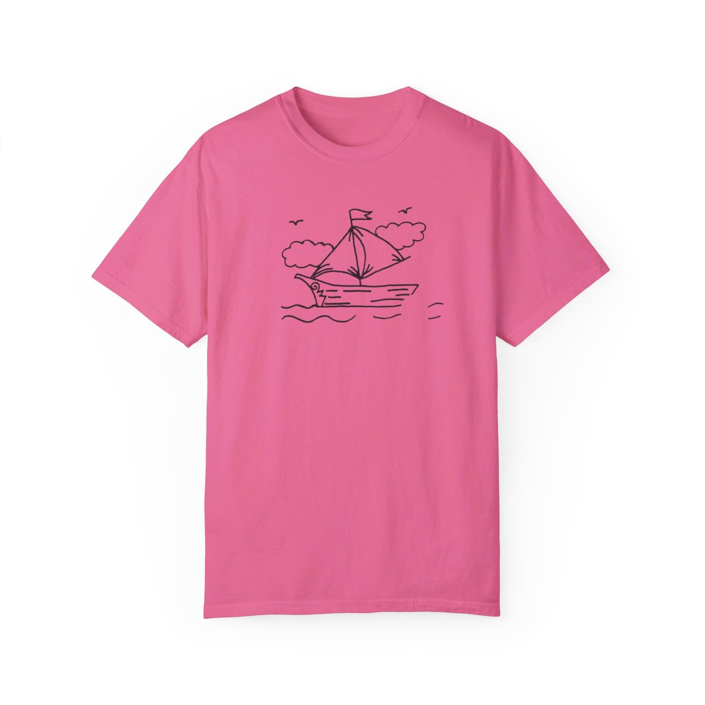 Into the Golden Hour by Maleeh Molstad limited edition unisex garment-dyed t-shirt ~ Paradise
