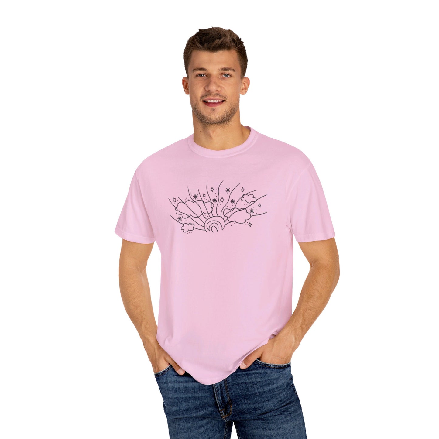 Into the Golden Hour by Maleeh Molstad limited edition unisex garment-dyed t-shirt ~ Summer