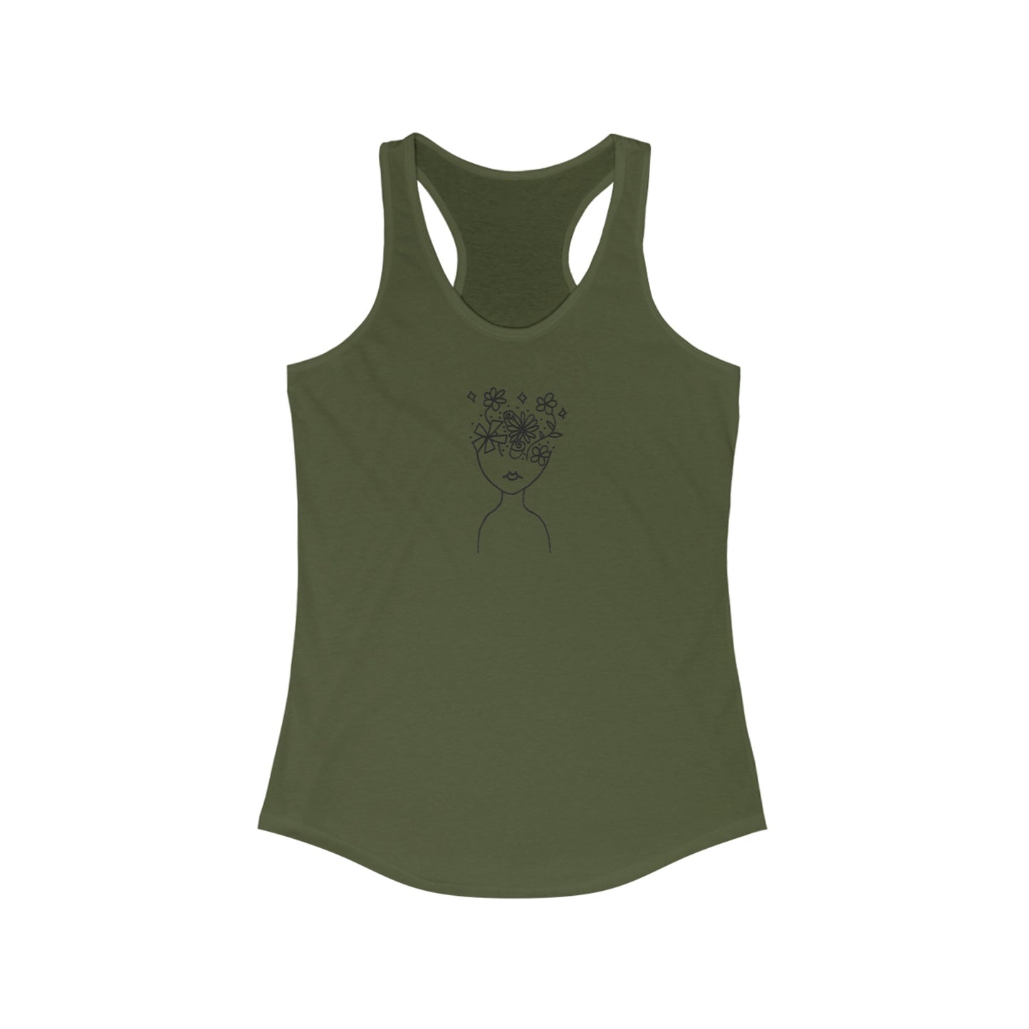 Into the Golden Hour by Maleeh Molstad limited edition women’s racerback tank ~ Understanding