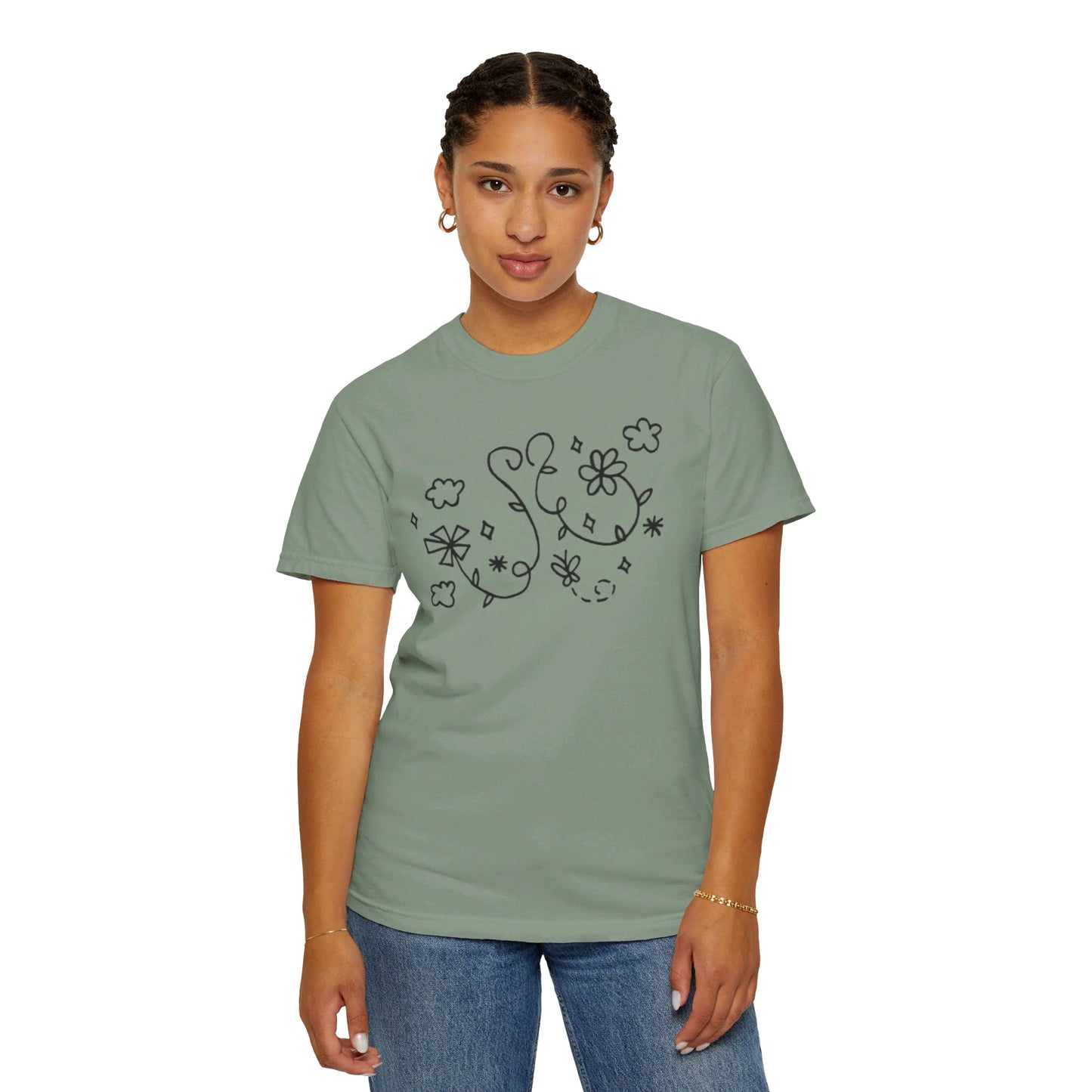 Into the Golden Hour by Maleeh Molstad limited edition unisex garment-dyed t-shirt ~ Lessons
