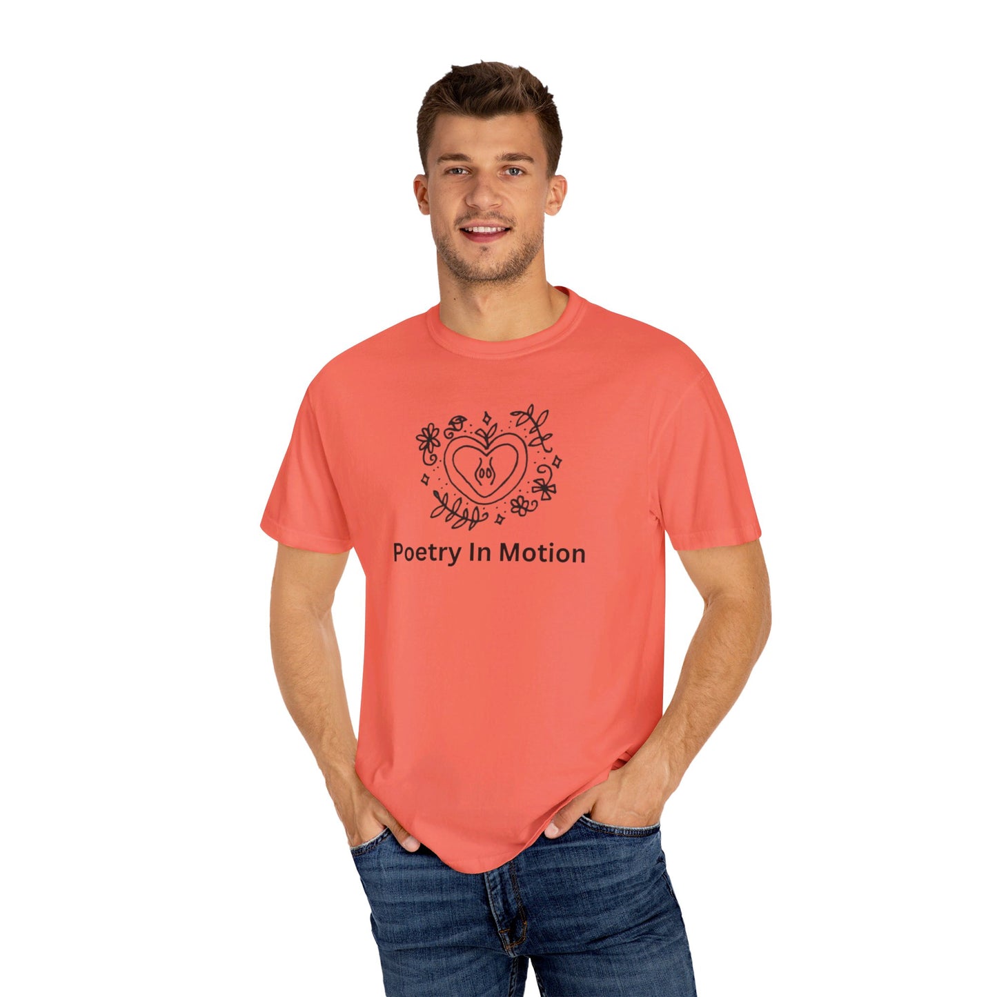 Poetry in Motion by Maleeh Molstad limited edition unisex garment-dyed t-shirt ✨☀️🌙