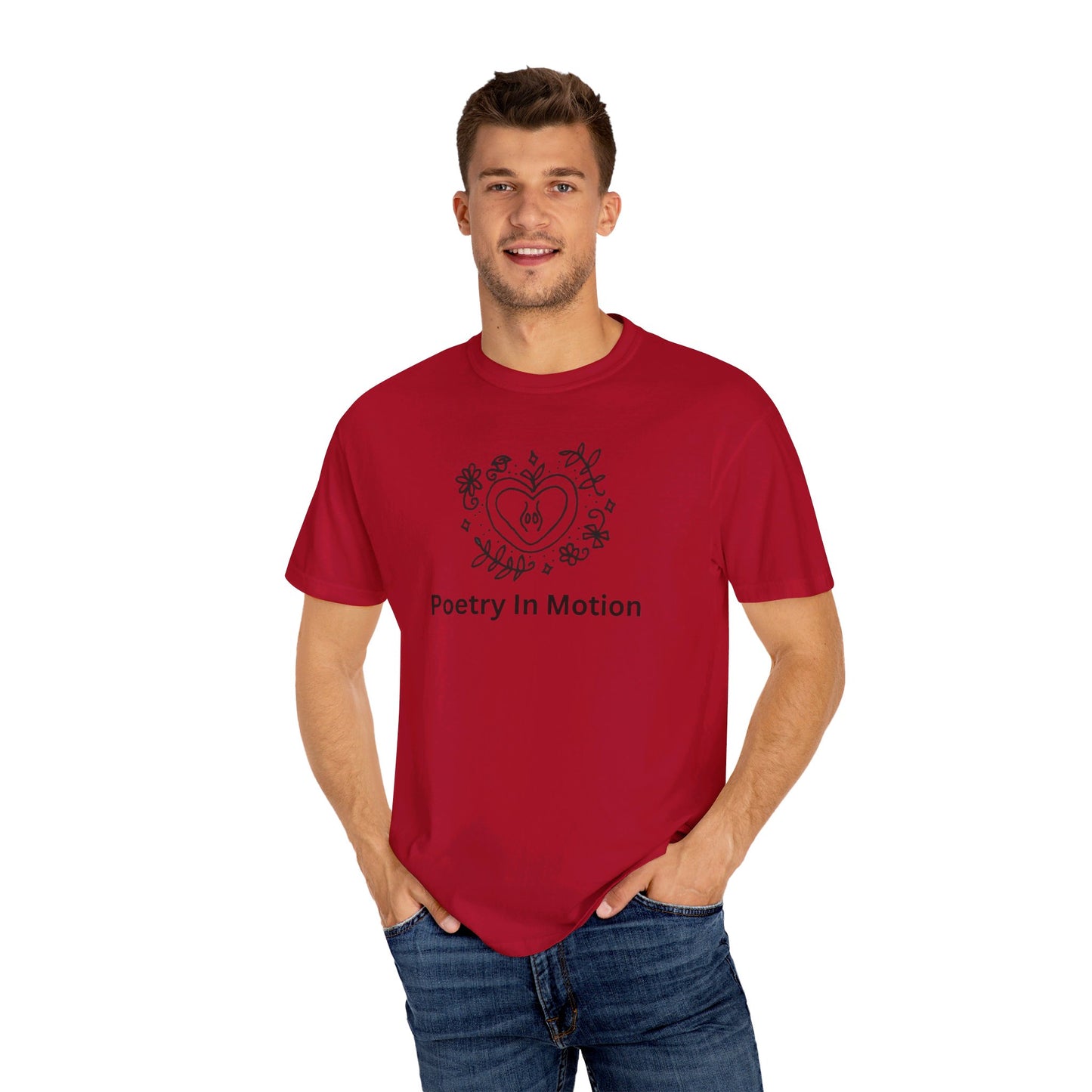 Poetry in Motion by Maleeh Molstad limited edition unisex garment-dyed t-shirt ✨☀️🌙