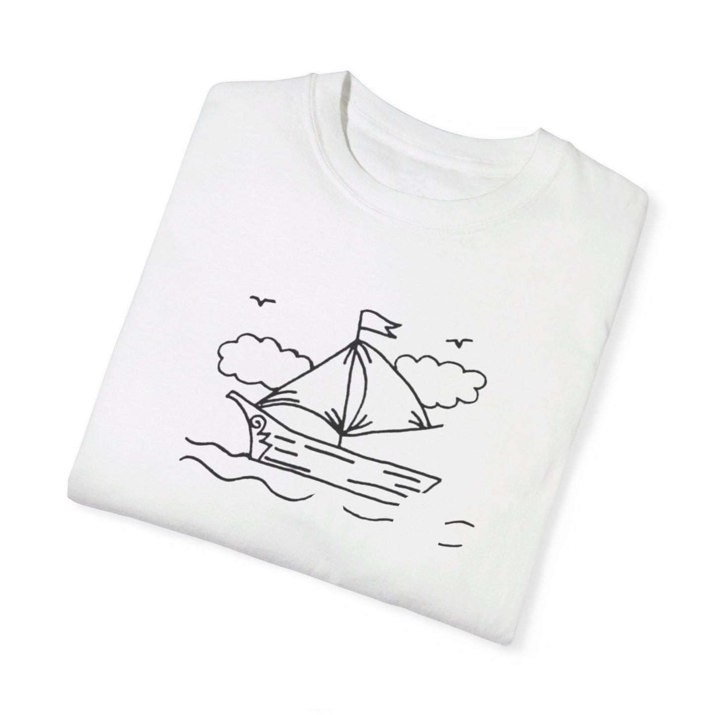 Into the Golden Hour by Maleeh Molstad limited edition unisex garment-dyed t-shirt ~ Paradise