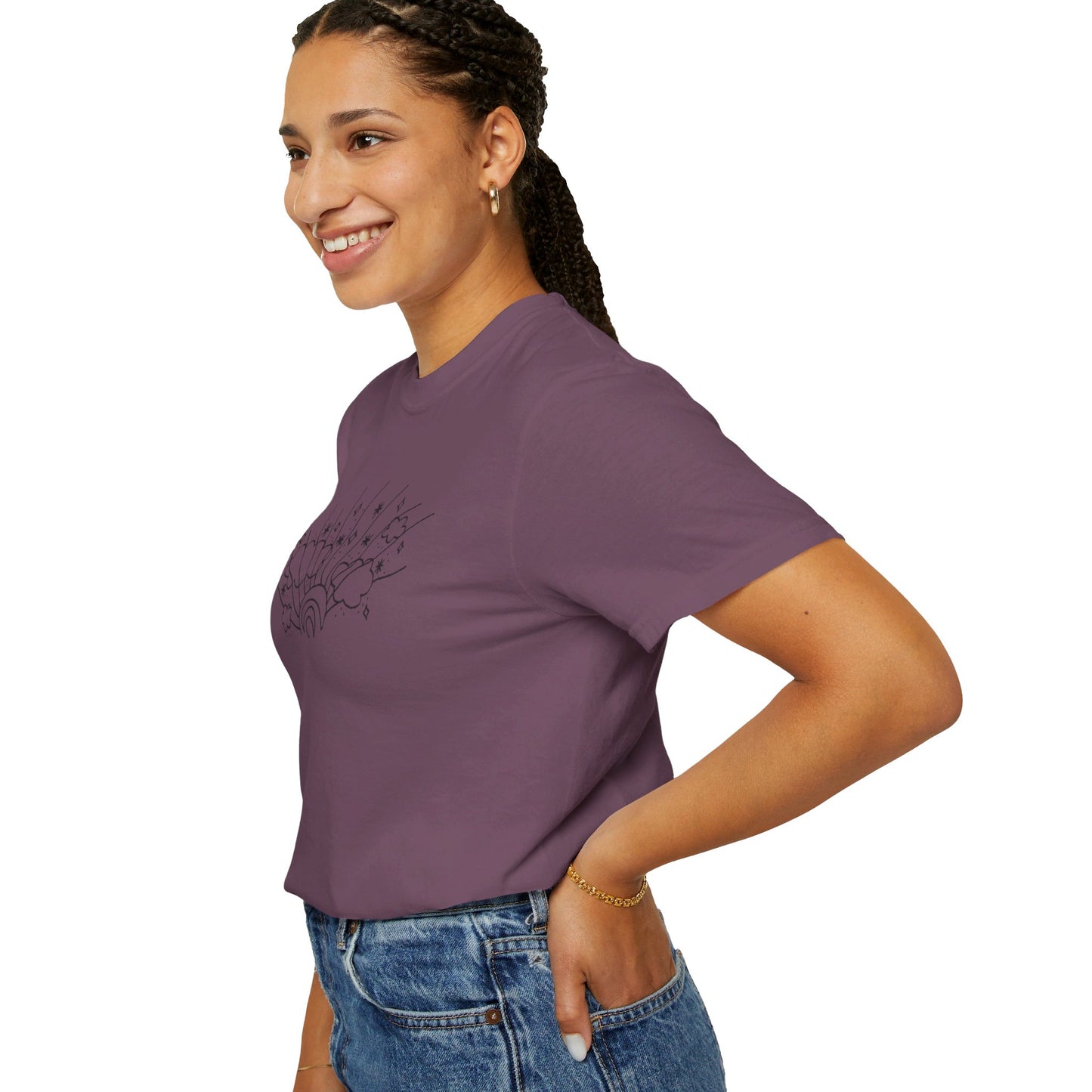 Into the Golden Hour by Maleeh Molstad limited edition unisex garment-dyed t-shirt ~ Summer