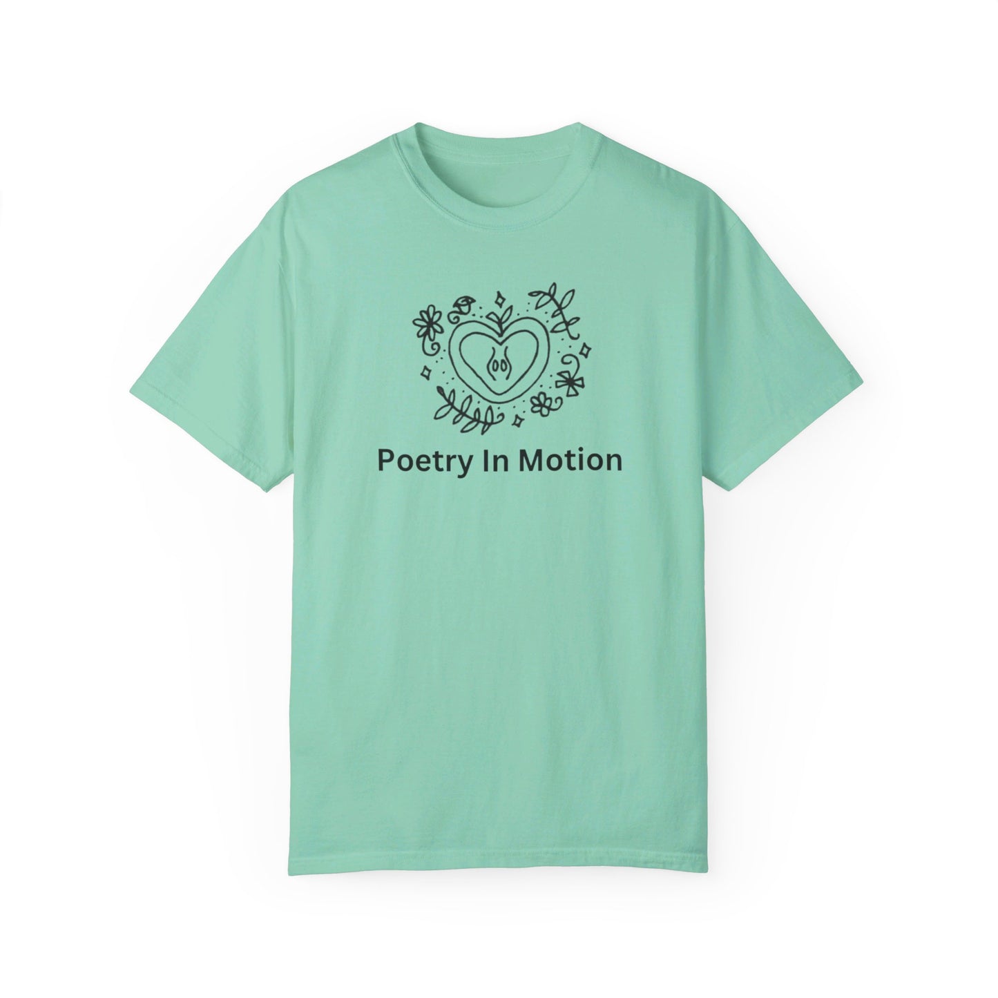 Poetry in Motion by Maleeh Molstad limited edition unisex garment-dyed t-shirt ✨☀️🌙