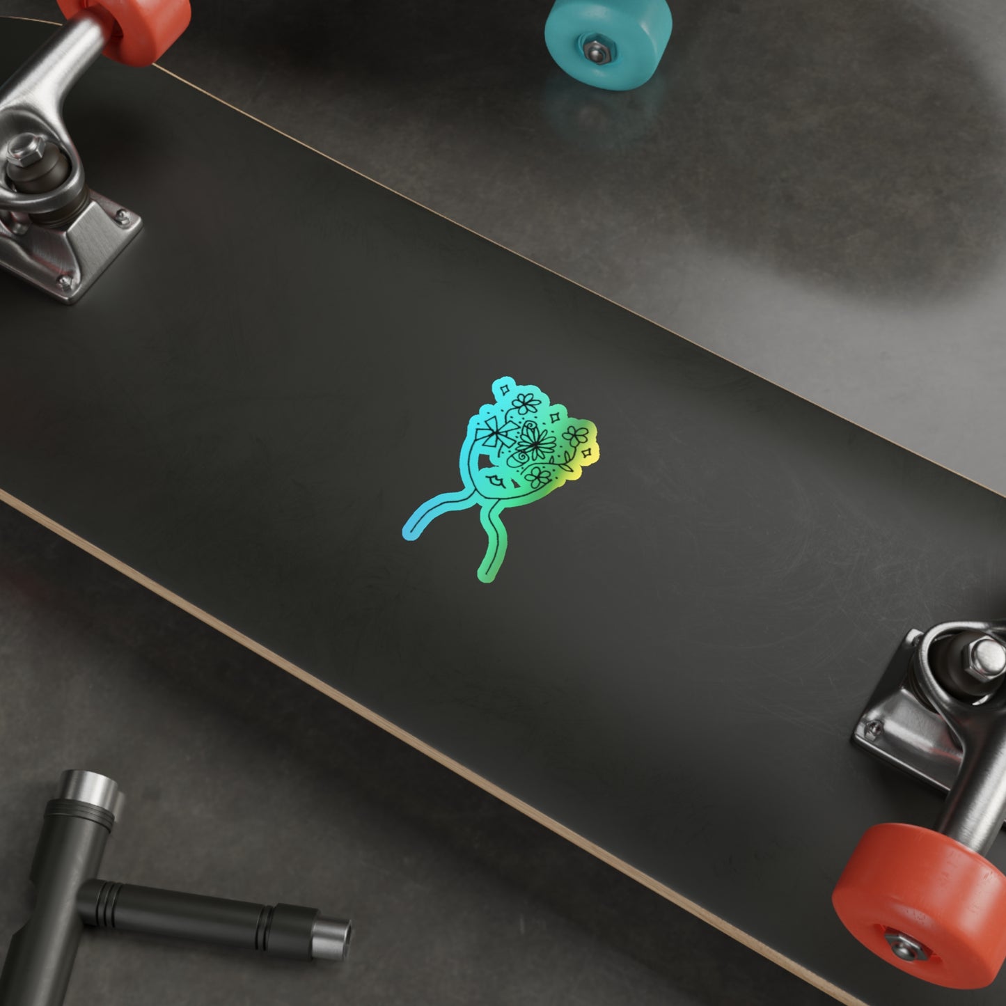 Into the Golden Hour by Maleeh Molstad limited edition die-cut stickers (various sizes) ~ Understanding