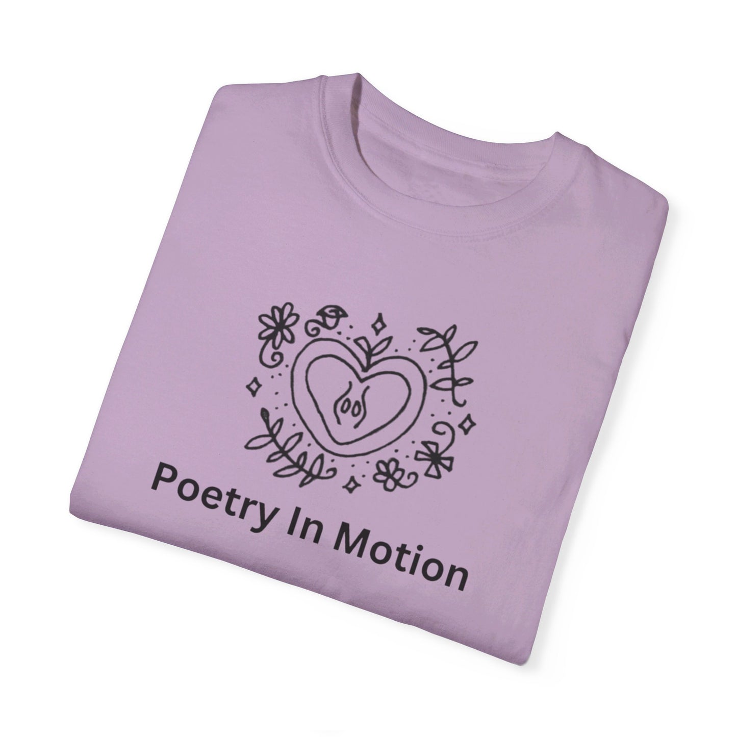 Poetry in Motion by Maleeh Molstad limited edition unisex garment-dyed t-shirt ✨☀️🌙