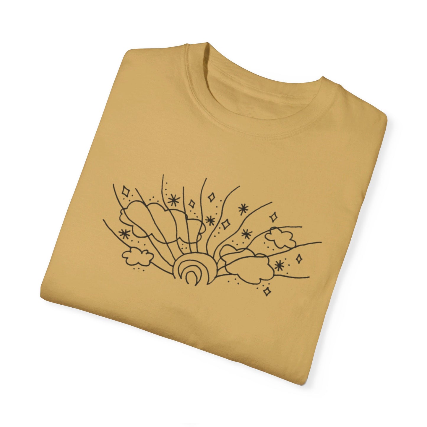 Into the Golden Hour by Maleeh Molstad limited edition unisex garment-dyed t-shirt ~ Summer