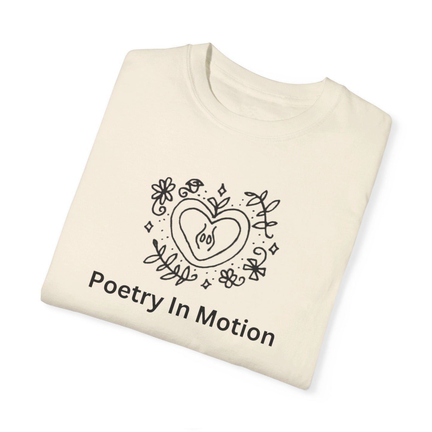 Poetry in Motion by Maleeh Molstad limited edition unisex garment-dyed t-shirt ✨☀️🌙