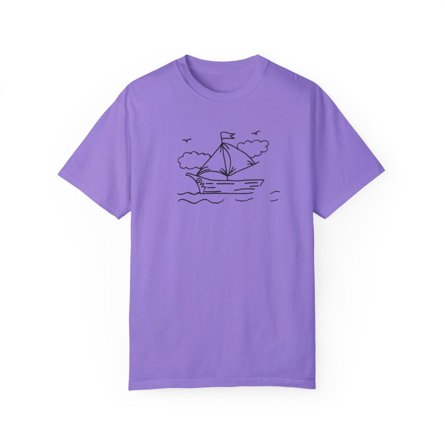 Into the Golden Hour by Maleeh Molstad limited edition unisex garment-dyed t-shirt ~ Paradise