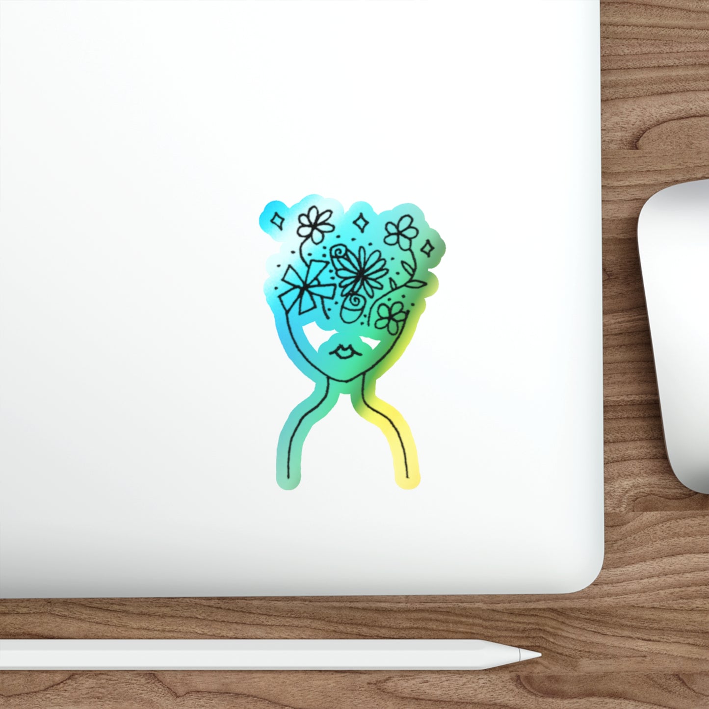 Into the Golden Hour by Maleeh Molstad limited edition die-cut stickers (various sizes) ~ Understanding
