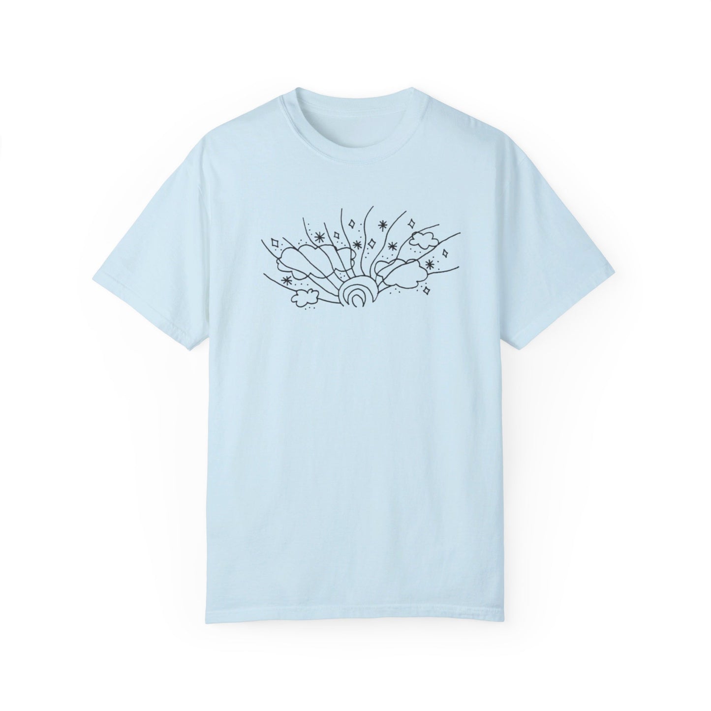 Into the Golden Hour by Maleeh Molstad limited edition unisex garment-dyed t-shirt ~ Summer
