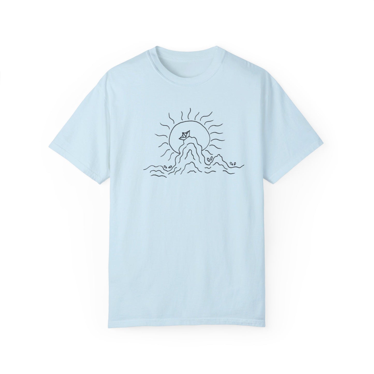Into the Golden Hour by Maleeh Molstad limited edition unisex garment-dyed t-shirt ~ Peace
