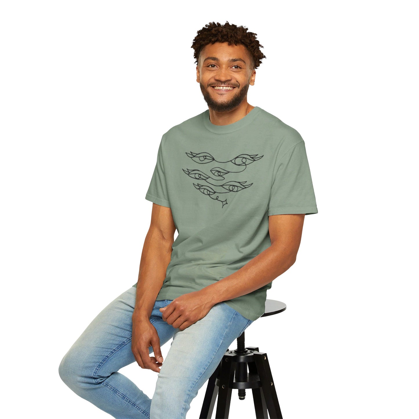 Into the Golden Hour by Maleeh Molstad limited edition unisex garment-dyed t-shirt ~ Gypsy