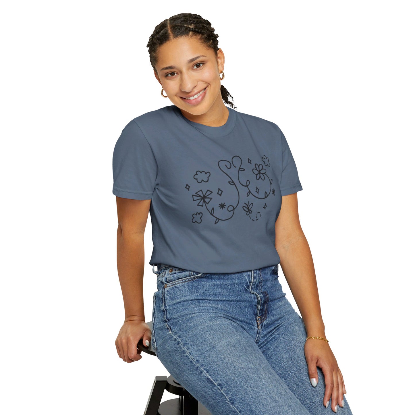 Into the Golden Hour by Maleeh Molstad limited edition unisex garment-dyed t-shirt ~ Lessons