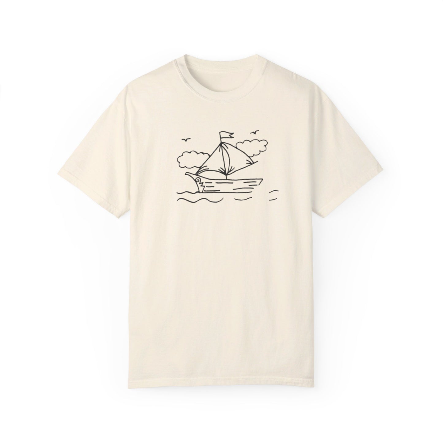 Into the Golden Hour by Maleeh Molstad limited edition unisex garment-dyed t-shirt ~ Paradise