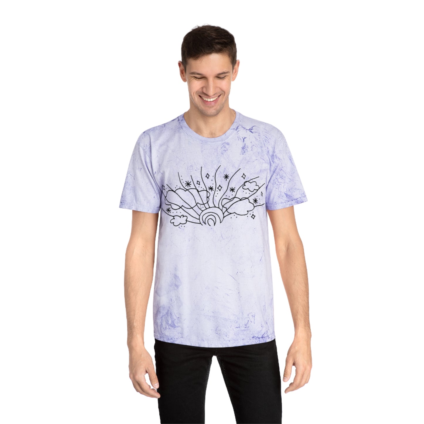 Into the Golden Hour by Maleeh Molstad limited edition unisex color blast t-shirt ~ Summer