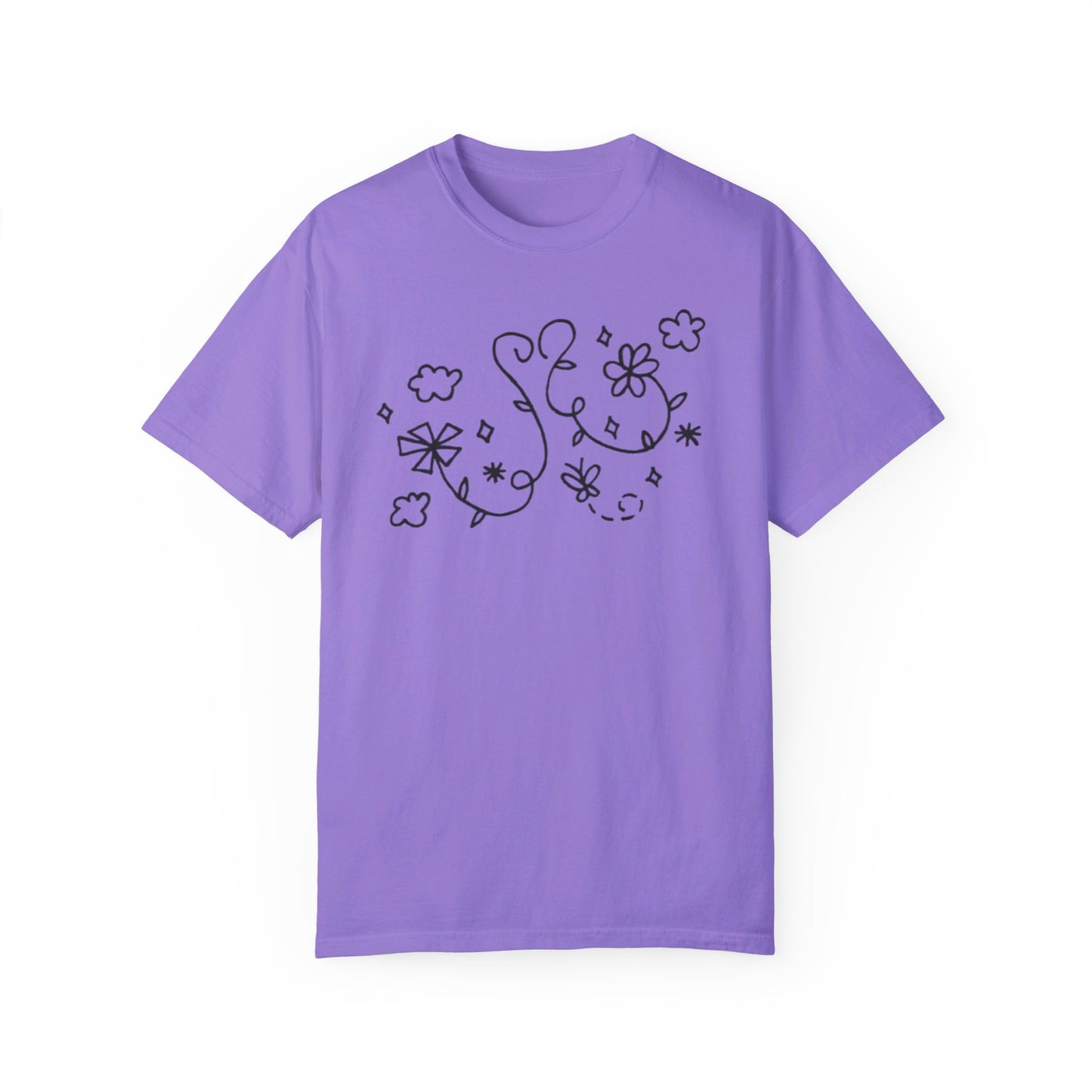 Into the Golden Hour by Maleeh Molstad limited edition unisex garment-dyed t-shirt ~ Lessons