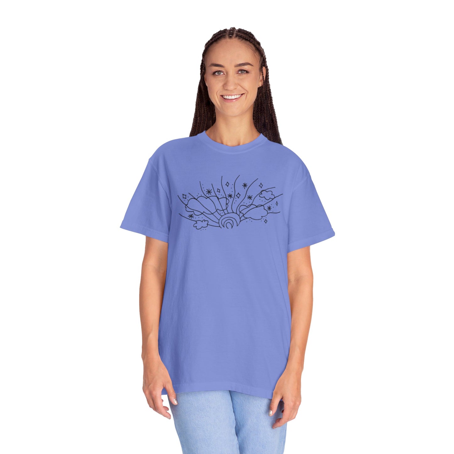 Into the Golden Hour by Maleeh Molstad limited edition unisex garment-dyed t-shirt ~ Summer