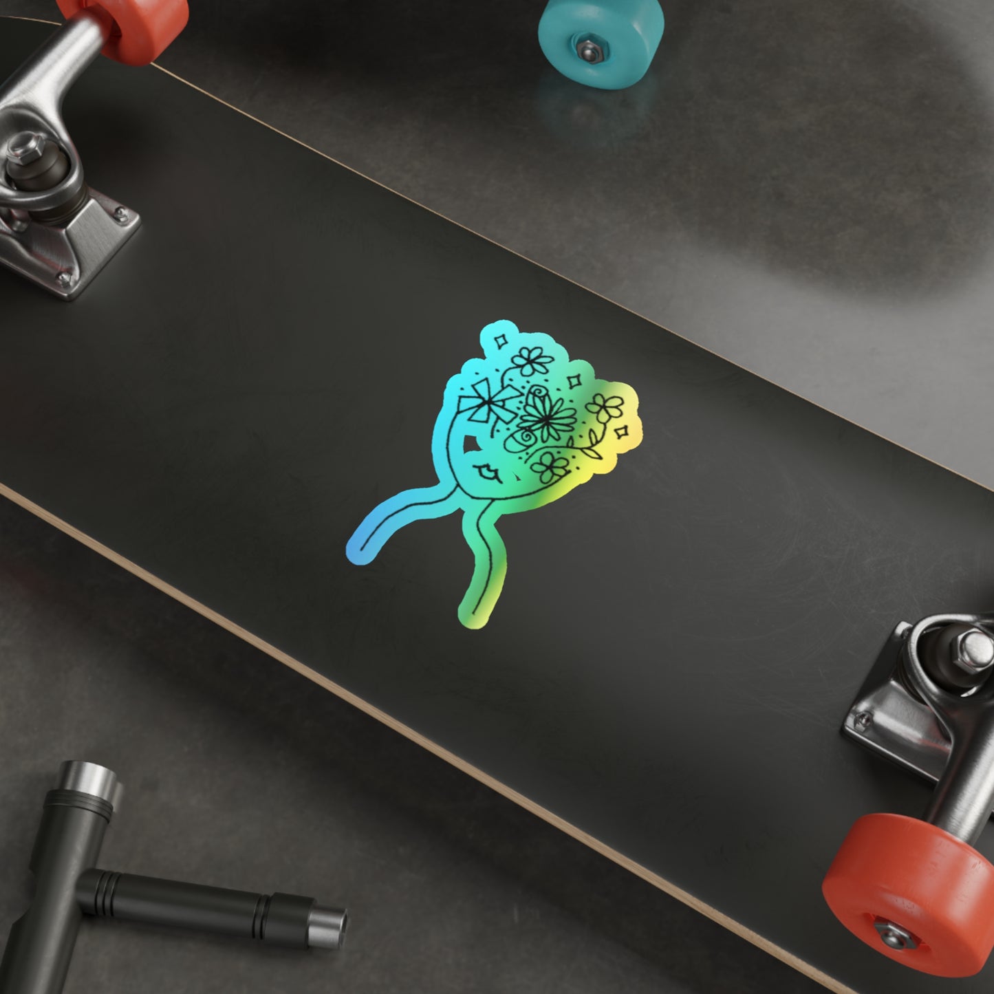Into the Golden Hour by Maleeh Molstad limited edition die-cut stickers (various sizes) ~ Understanding