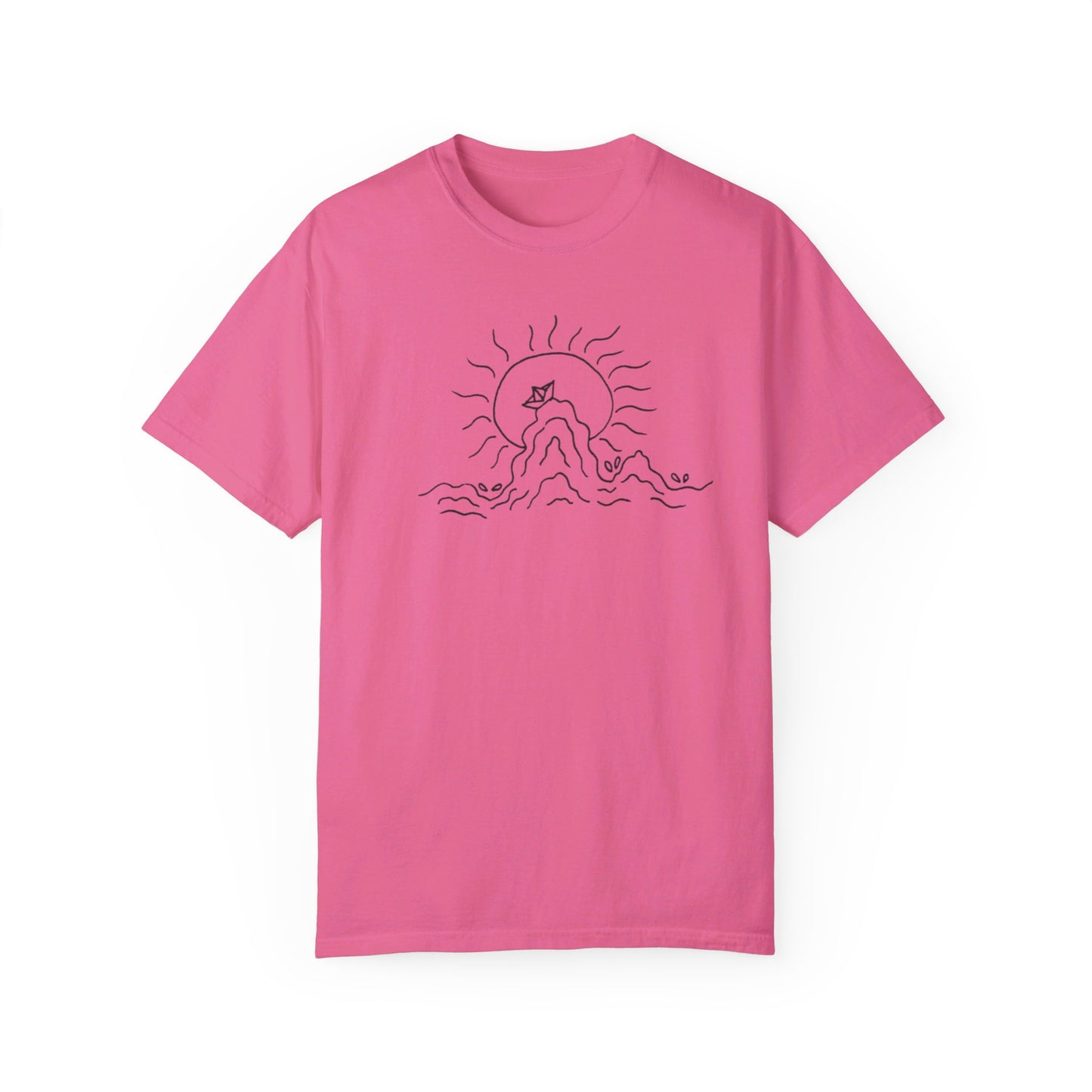 Into the Golden Hour by Maleeh Molstad limited edition unisex garment-dyed t-shirt ~ Peace