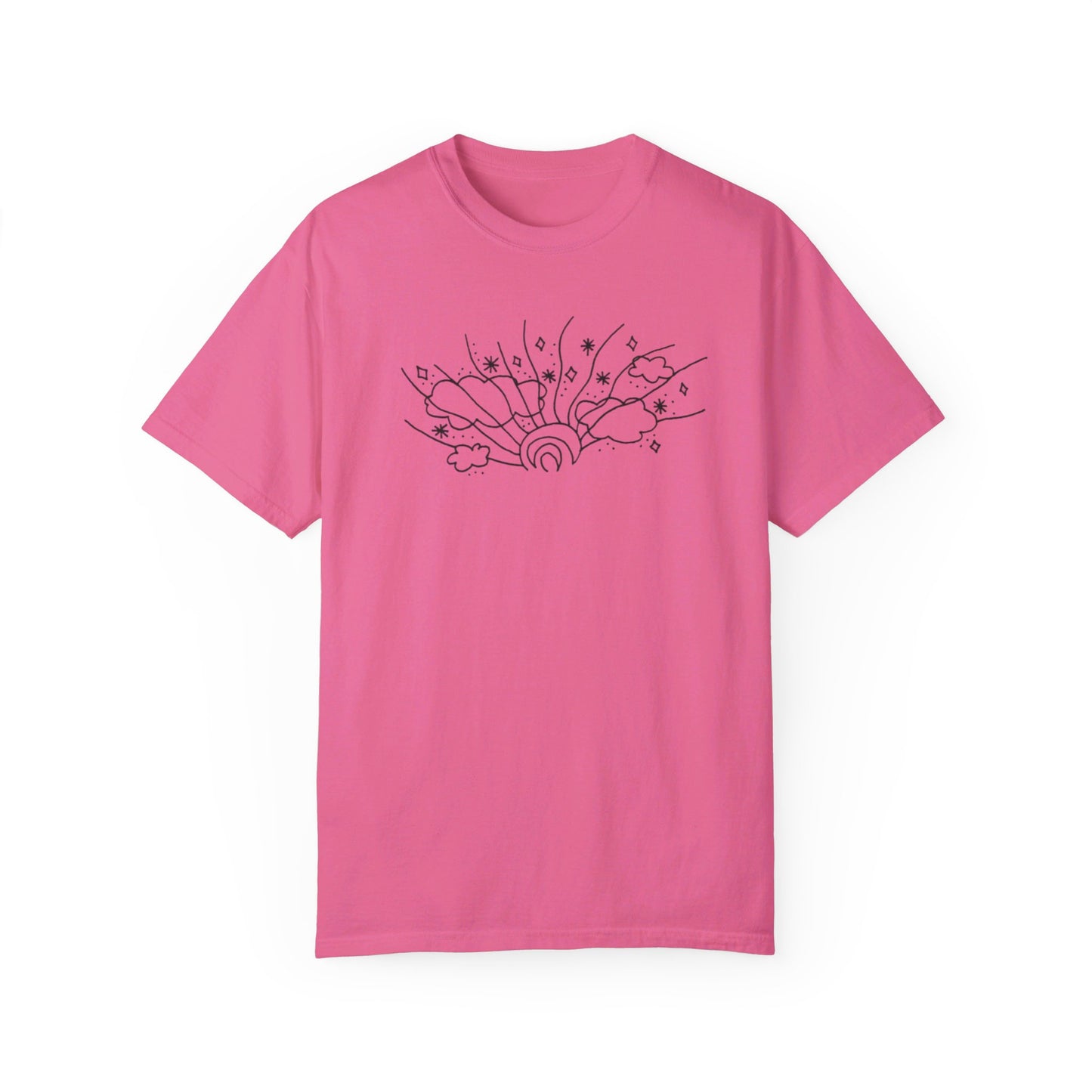 Into the Golden Hour by Maleeh Molstad limited edition unisex garment-dyed t-shirt ~ Summer