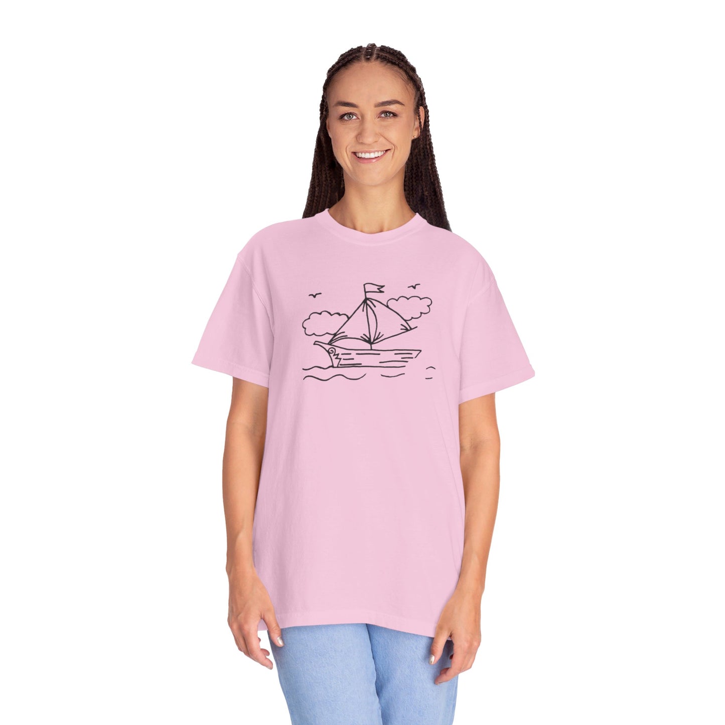 Into the Golden Hour by Maleeh Molstad limited edition unisex garment-dyed t-shirt ~ Paradise