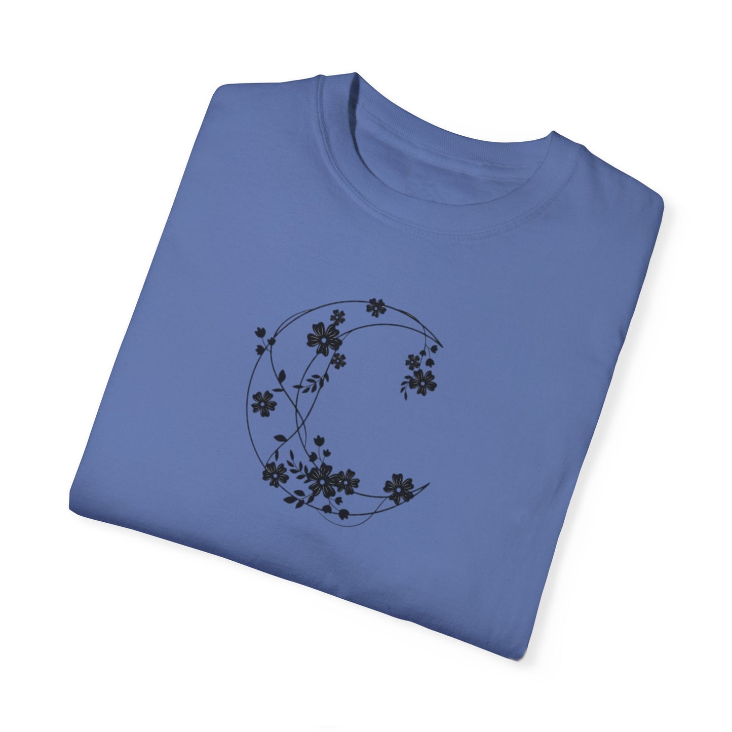 Where The Stars Shine Indigo Blue by Maleeh Molstad unisex garment-dyed t-shirt ~ Fairytale