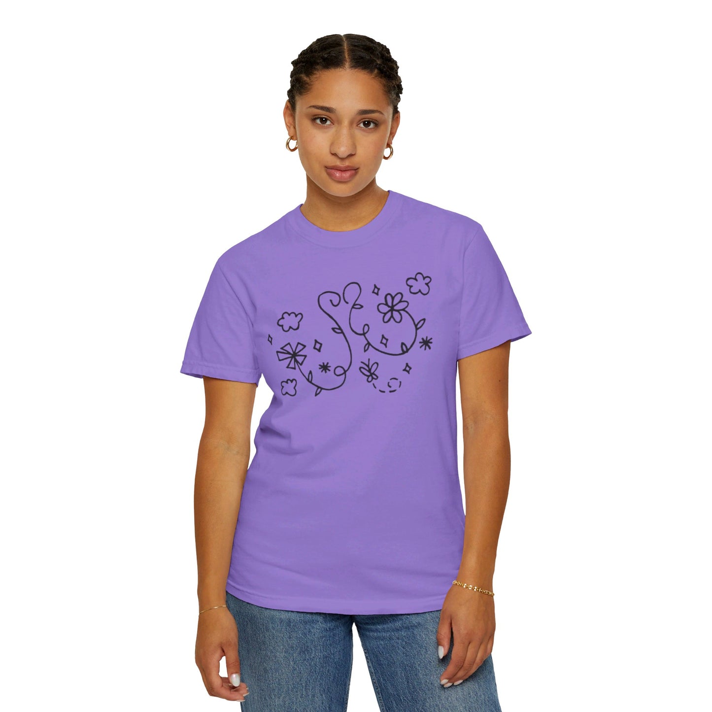 Into the Golden Hour by Maleeh Molstad limited edition unisex garment-dyed t-shirt ~ Lessons