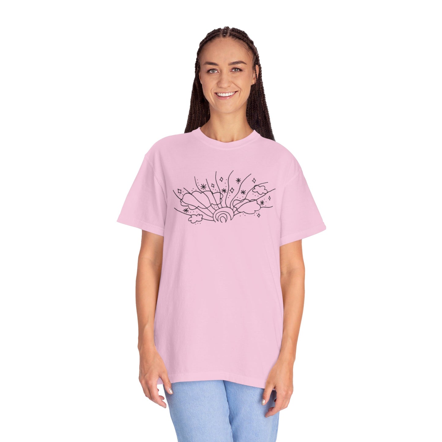 Into the Golden Hour by Maleeh Molstad limited edition unisex garment-dyed t-shirt ~ Summer