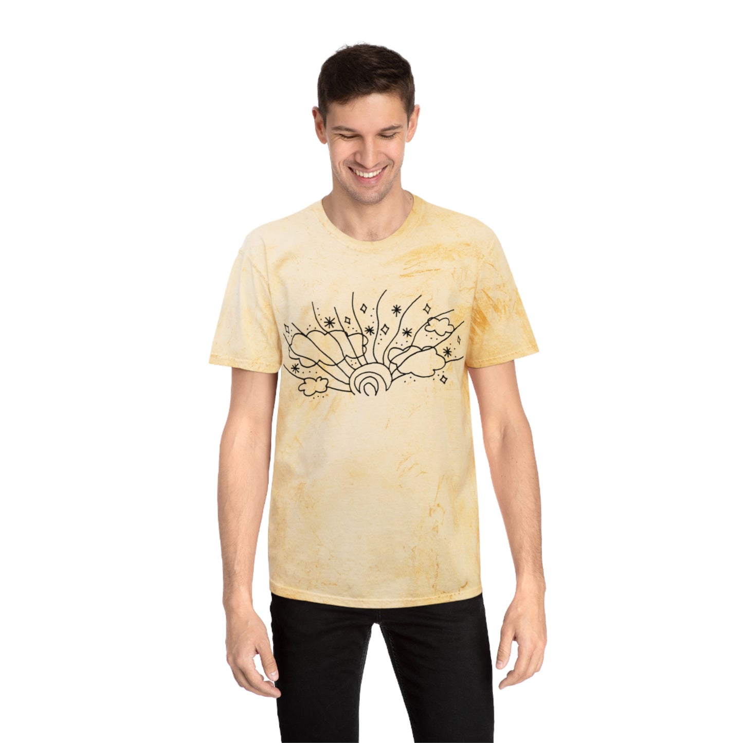 Into the Golden Hour by Maleeh Molstad limited edition unisex color blast t-shirt ~ Summer