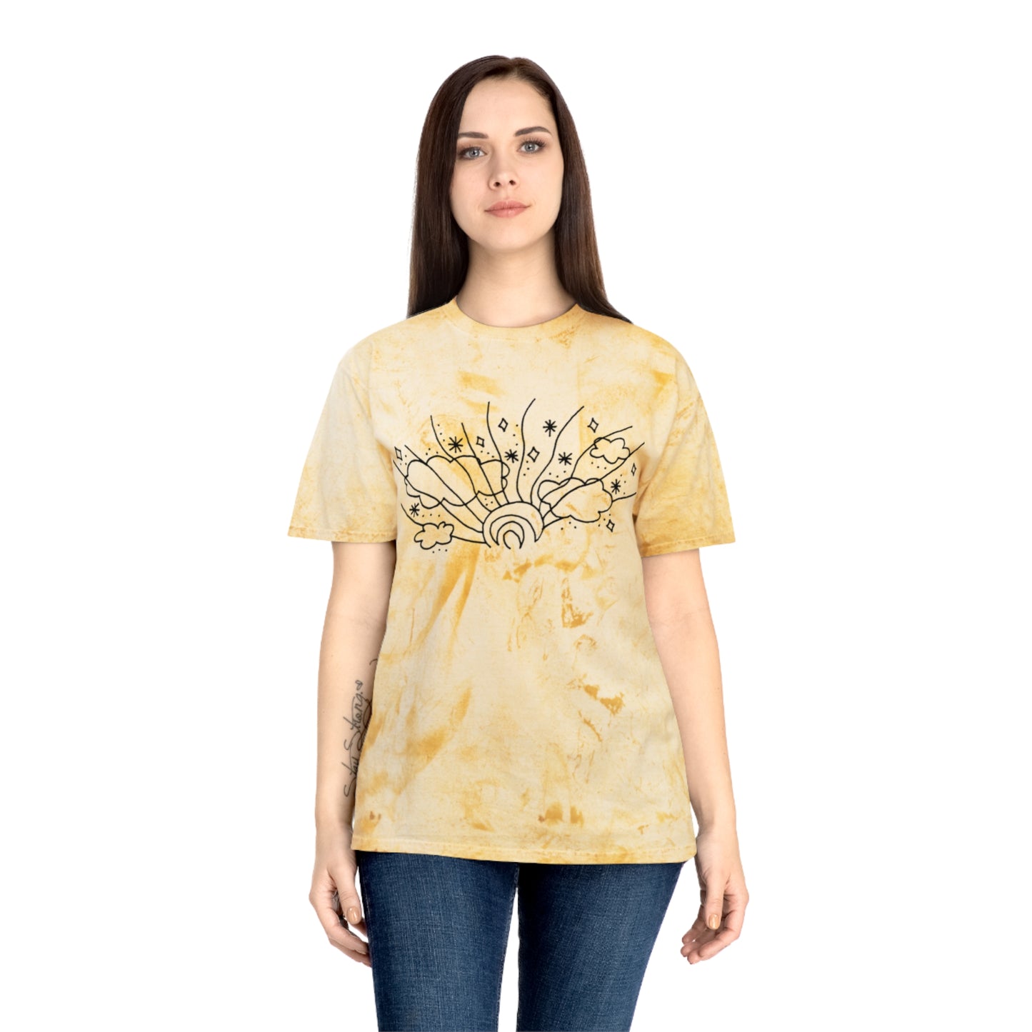 Into the Golden Hour by Maleeh Molstad limited edition unisex color blast t-shirt ~ Summer