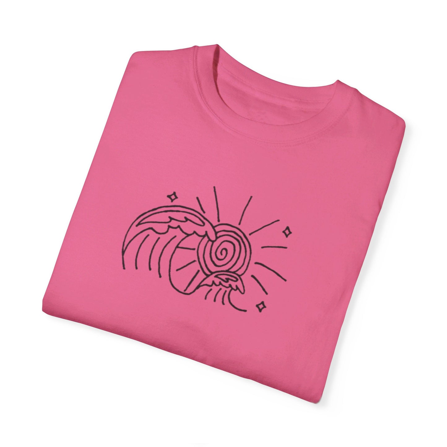 Into the Golden Hour by Maleeh Molstad limited edition unisex garment-dyed t-shirt ~ Waves