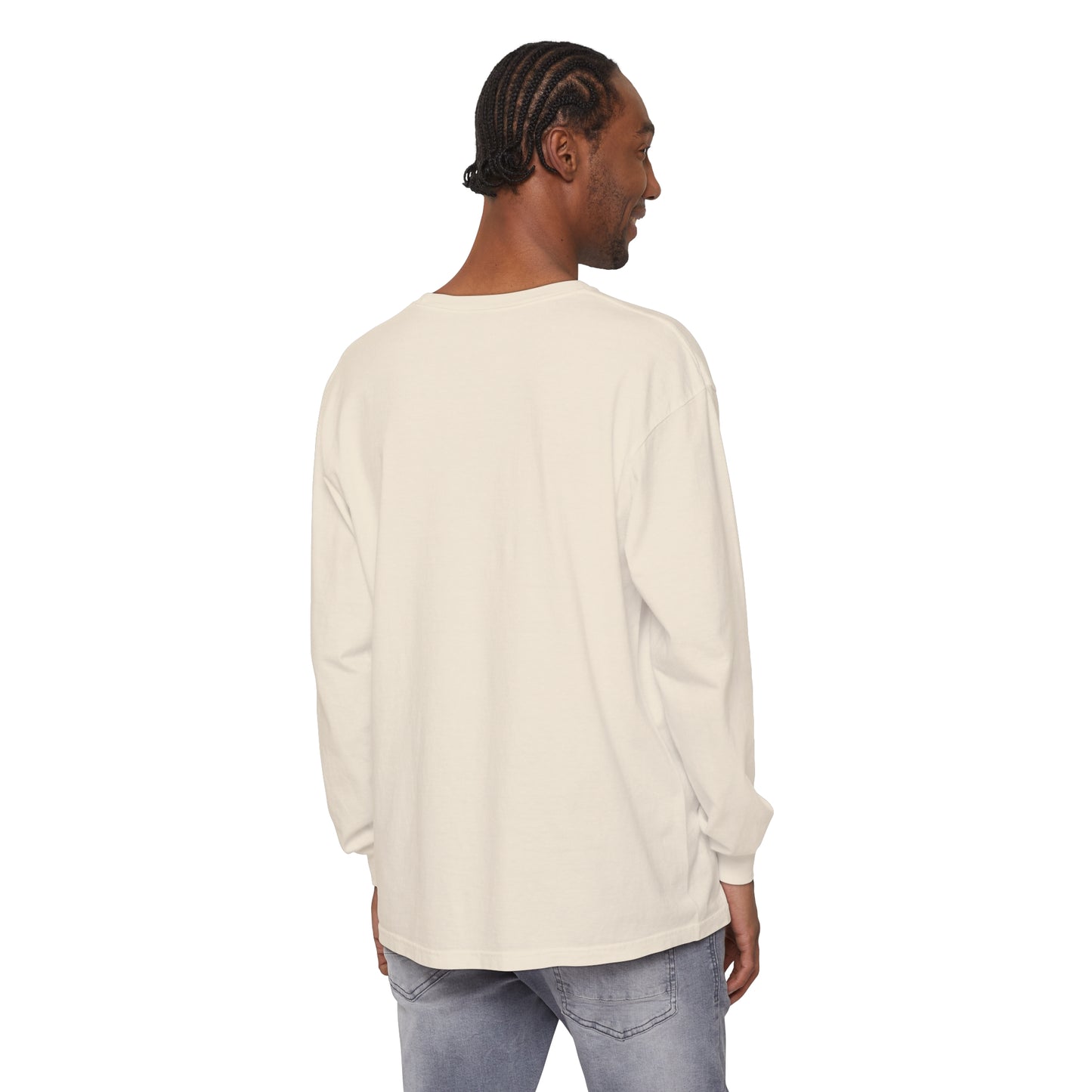 Into the Golden Hour by Maleeh Molstad unisex garment-dyed long-sleeve t-shirt ~ Peace