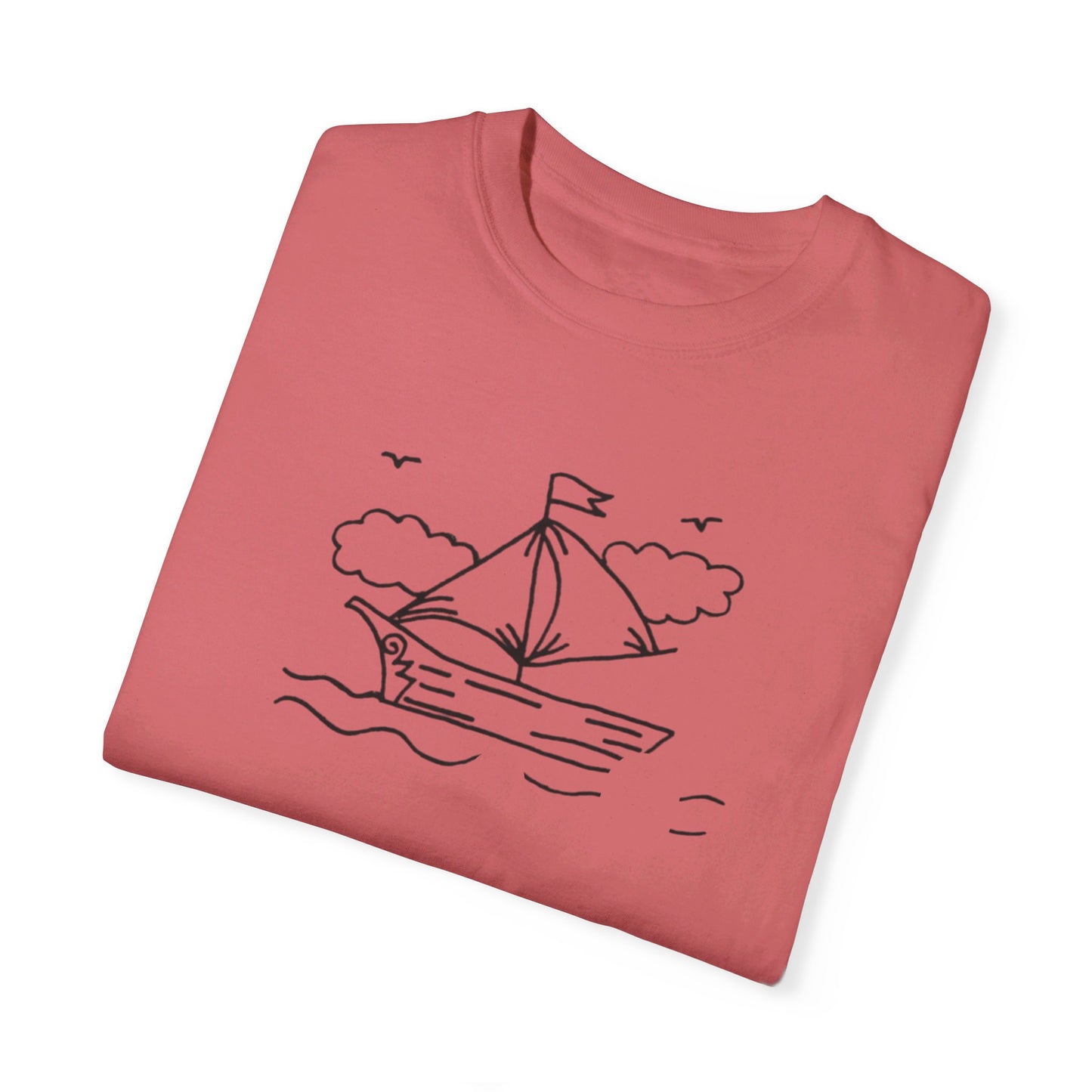 Into the Golden Hour by Maleeh Molstad limited edition unisex garment-dyed t-shirt ~ Paradise