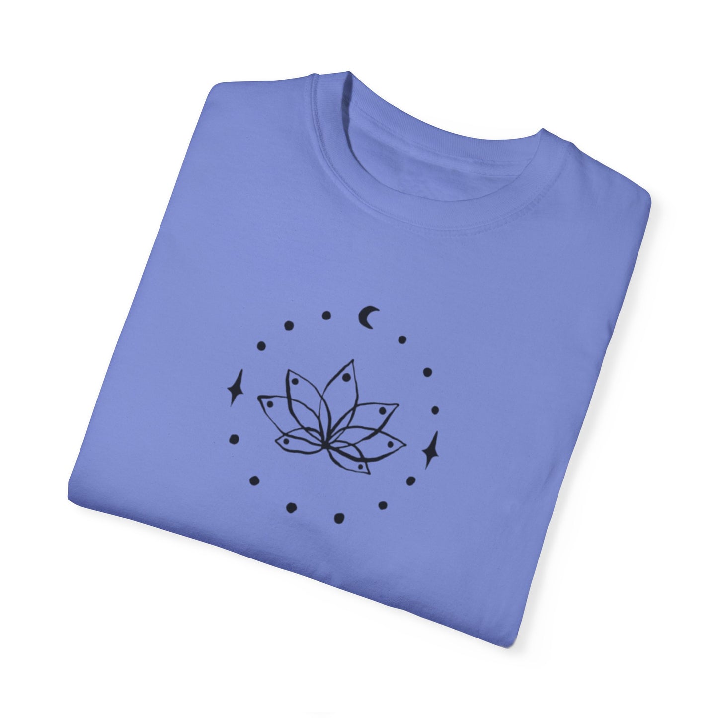 Where the Stars Shine Indigo Blue by Maleeh Molstad unisex garment-dyed t-shirt ~ Always Be Fine