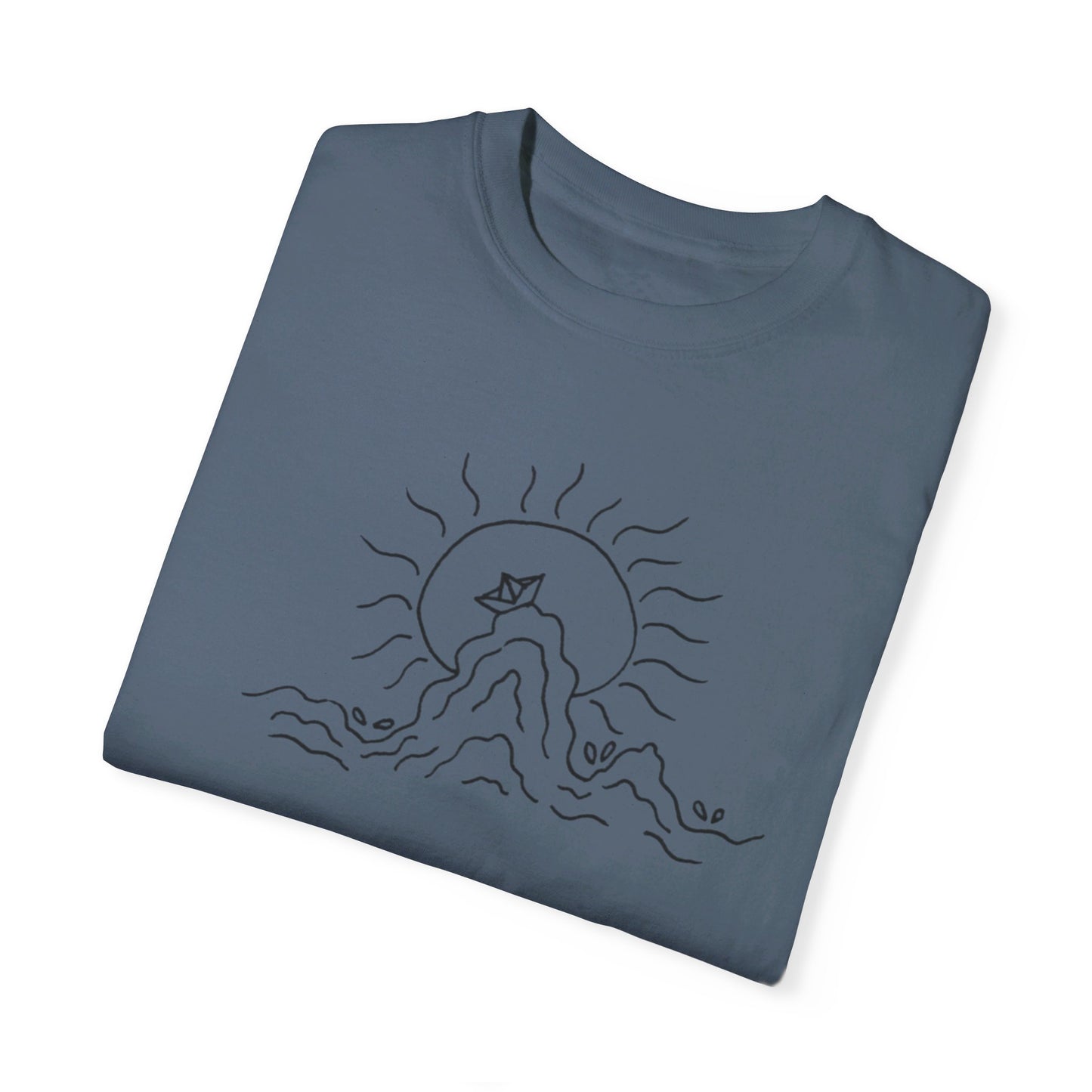 Into the Golden Hour by Maleeh Molstad limited edition unisex garment-dyed t-shirt ~ Peace