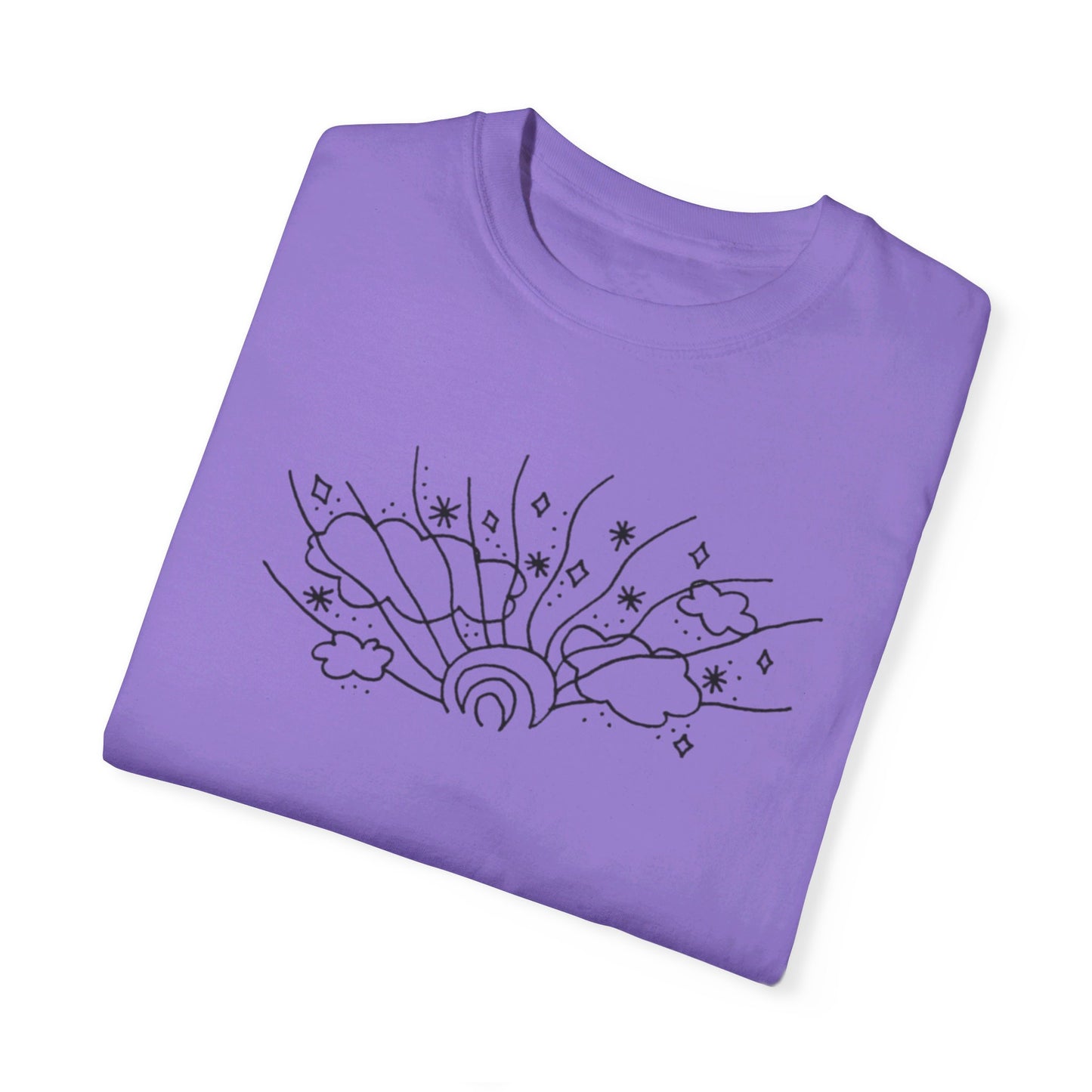 Into the Golden Hour by Maleeh Molstad limited edition unisex garment-dyed t-shirt ~ Summer