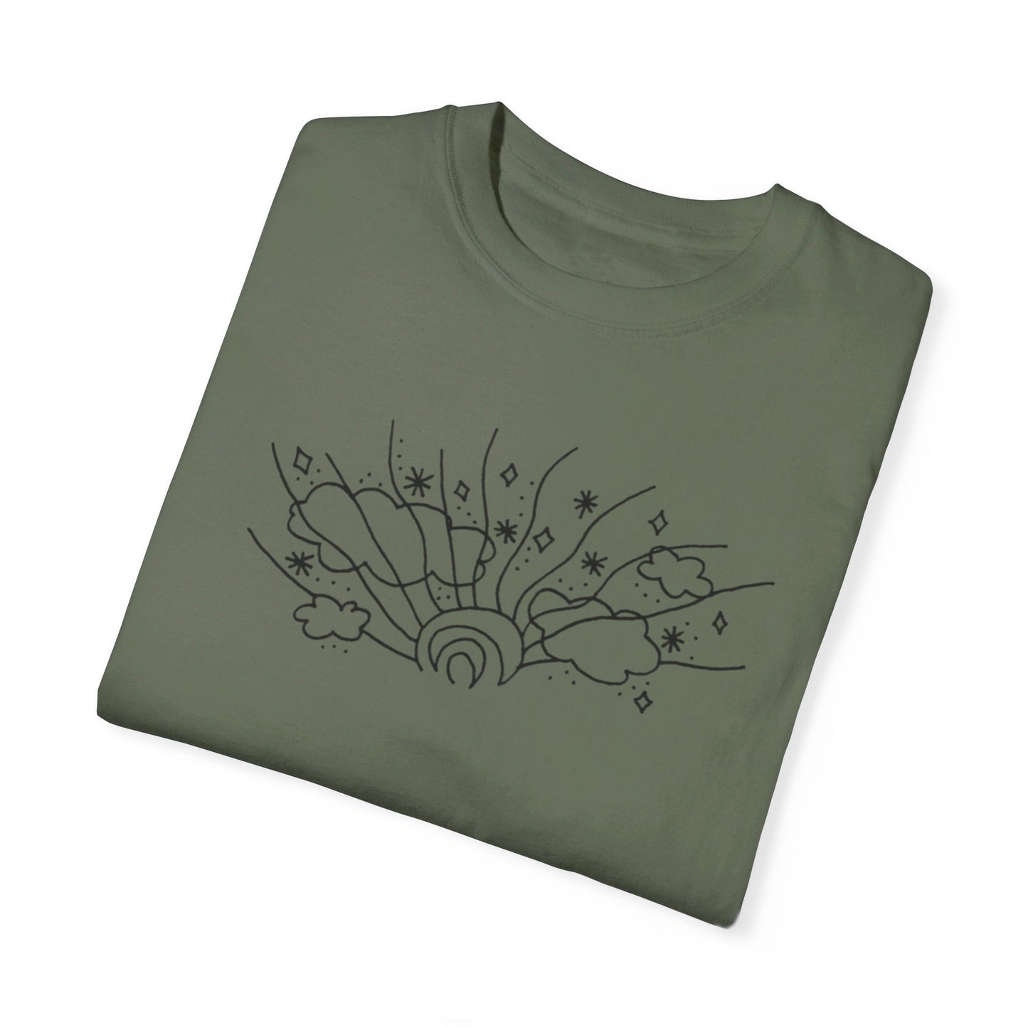 Into the Golden Hour by Maleeh Molstad limited edition unisex garment-dyed t-shirt ~ Summer