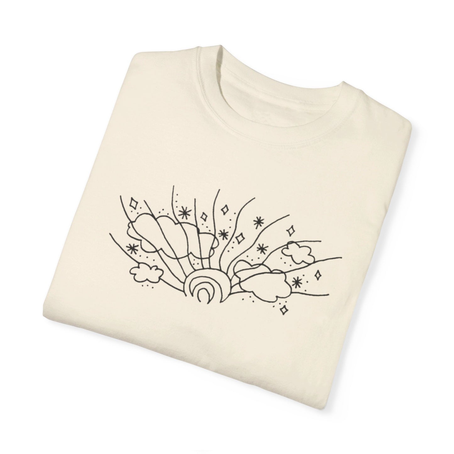 Into the Golden Hour by Maleeh Molstad limited edition unisex garment-dyed t-shirt ~ Summer