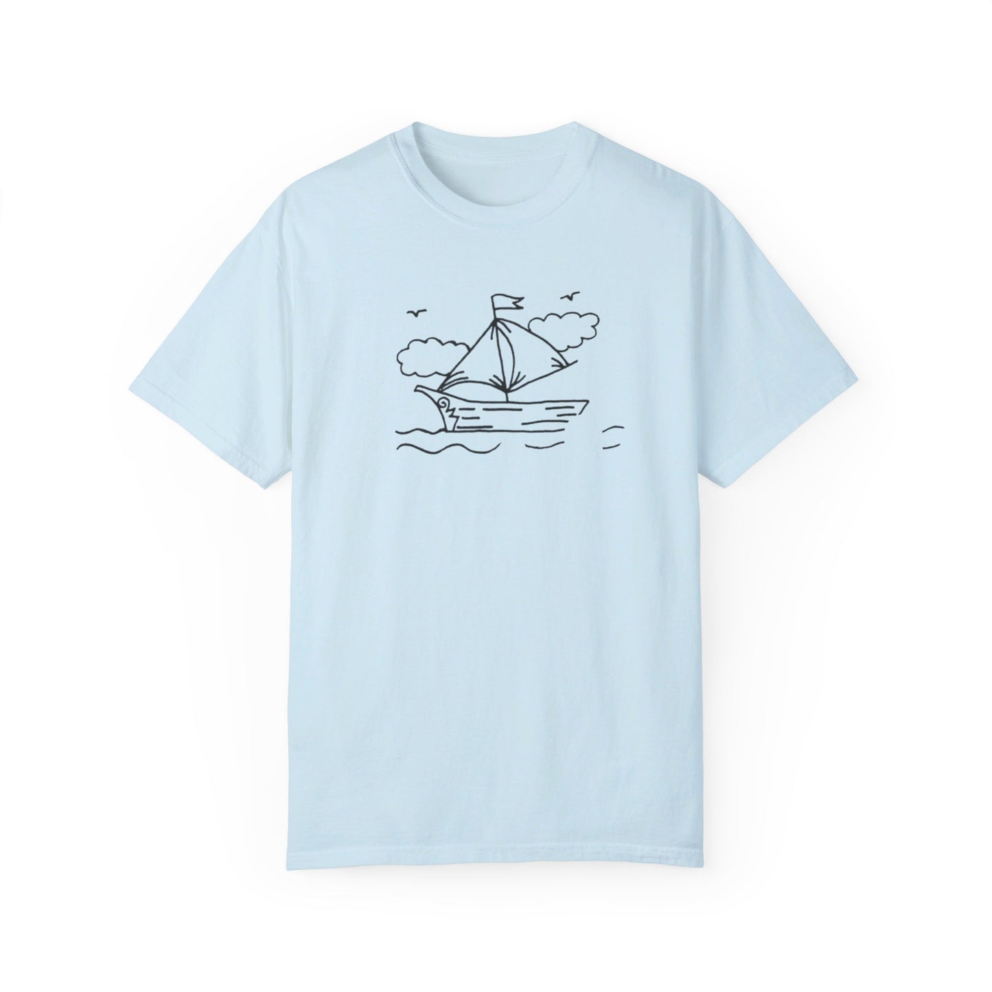 Into the Golden Hour by Maleeh Molstad limited edition unisex garment-dyed t-shirt ~ Paradise