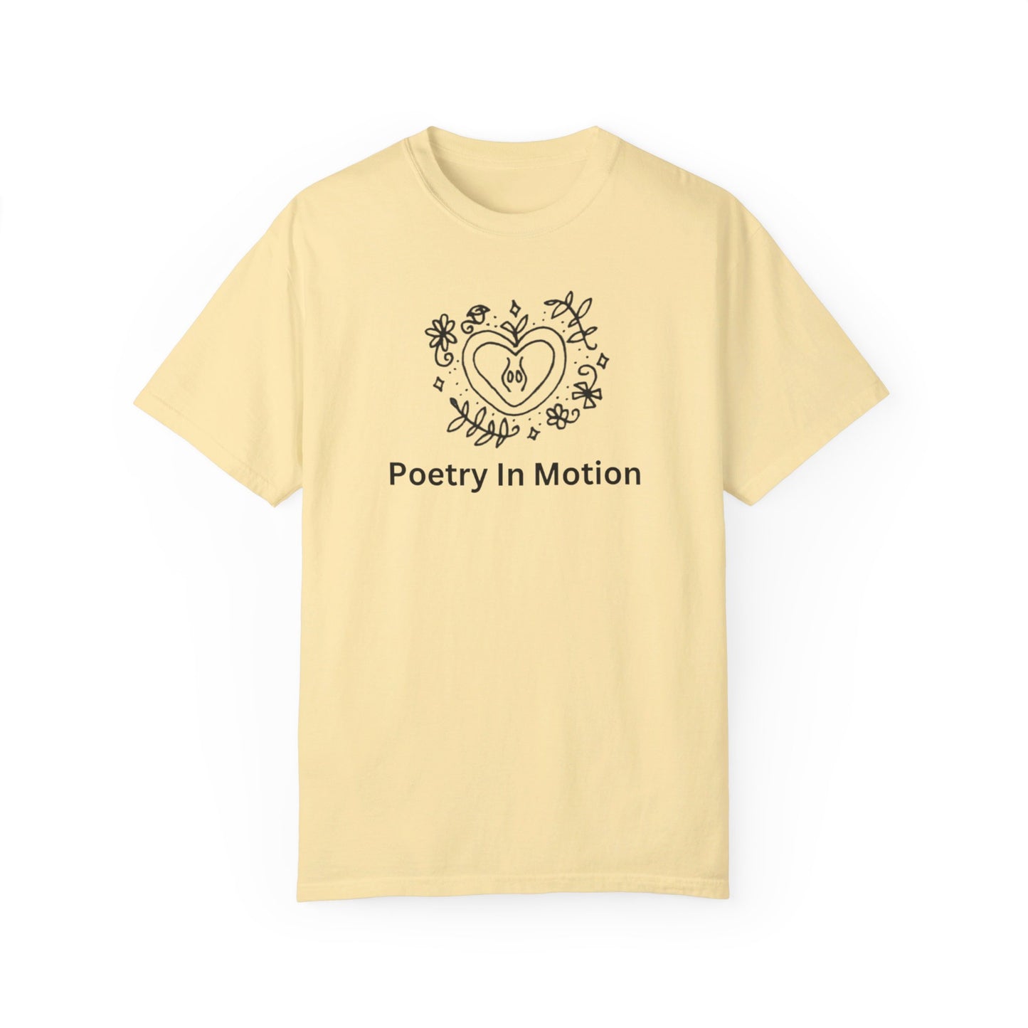 Poetry in Motion by Maleeh Molstad limited edition unisex garment-dyed t-shirt ✨☀️🌙