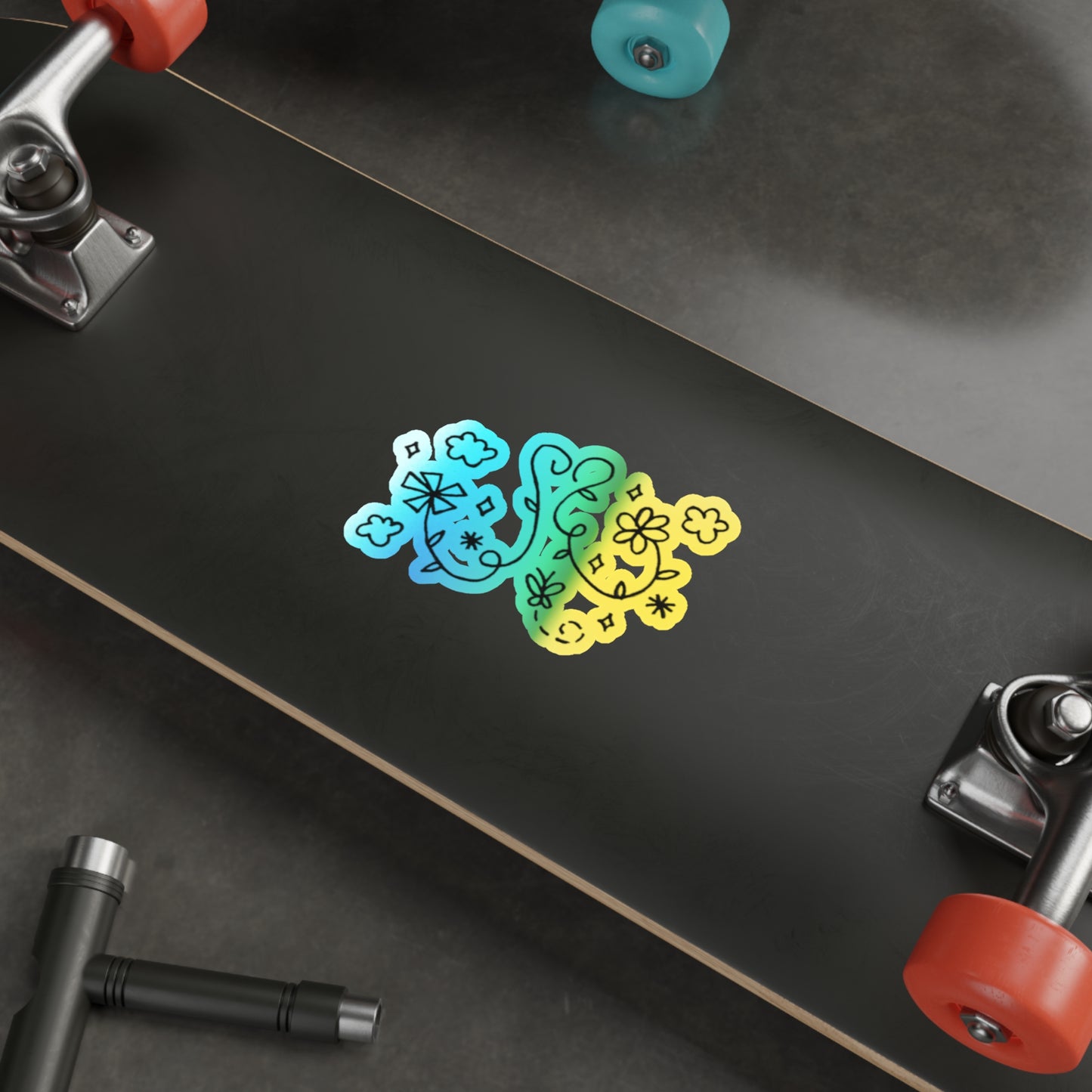 Into the Golden Hour by Maleeh Molstad limited edition die-cut stickers (various sizes) ~ Lessons