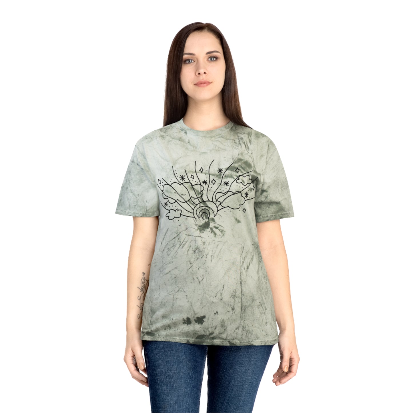 Into the Golden Hour by Maleeh Molstad limited edition unisex color blast t-shirt ~ Summer