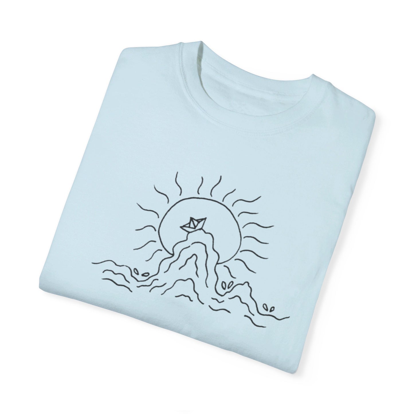 Into the Golden Hour by Maleeh Molstad limited edition unisex garment-dyed t-shirt ~ Peace