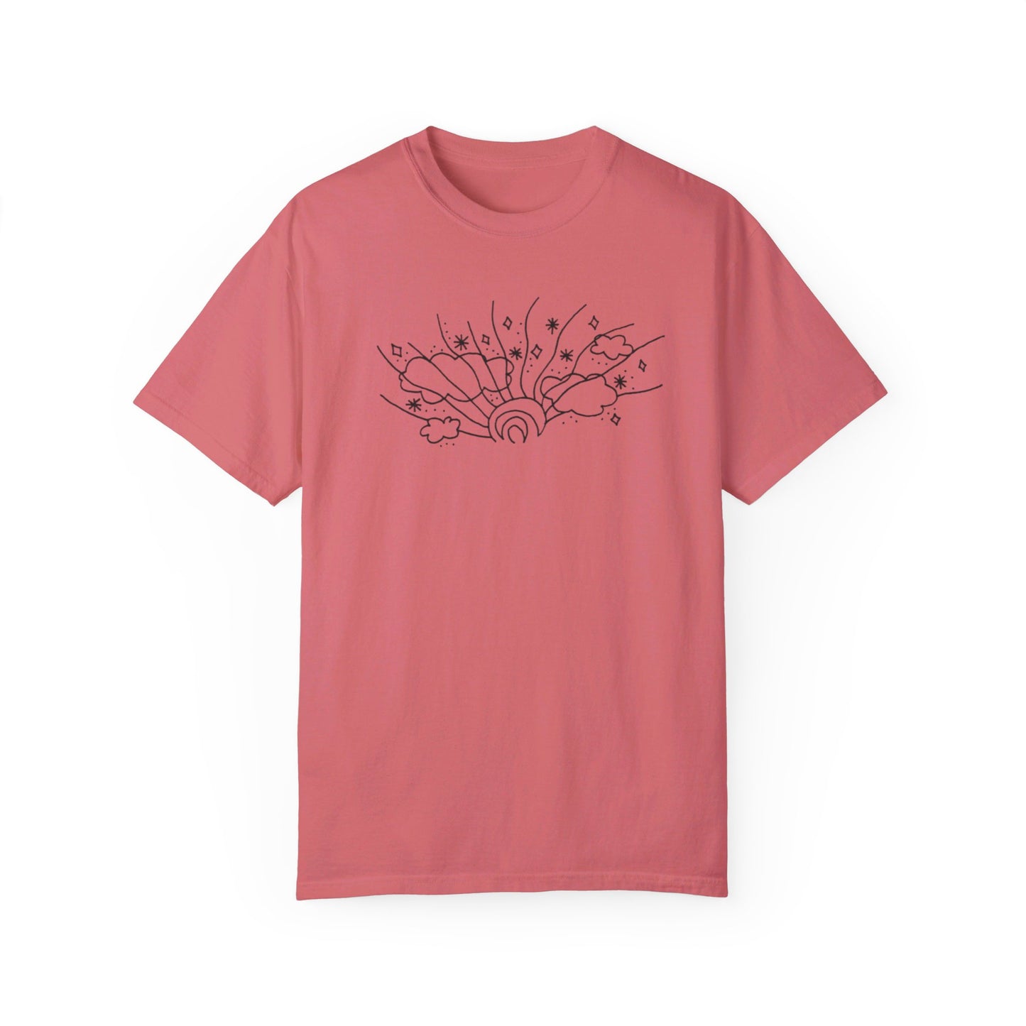 Into the Golden Hour by Maleeh Molstad limited edition unisex garment-dyed t-shirt ~ Summer