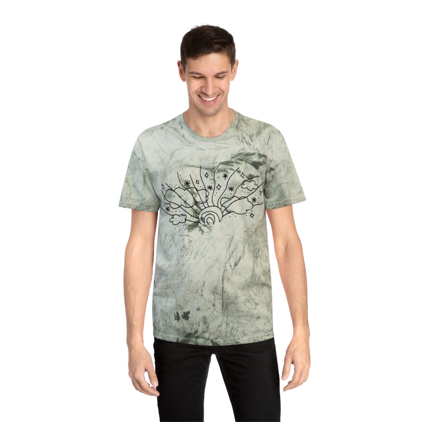 Into the Golden Hour by Maleeh Molstad limited edition unisex color blast t-shirt ~ Summer