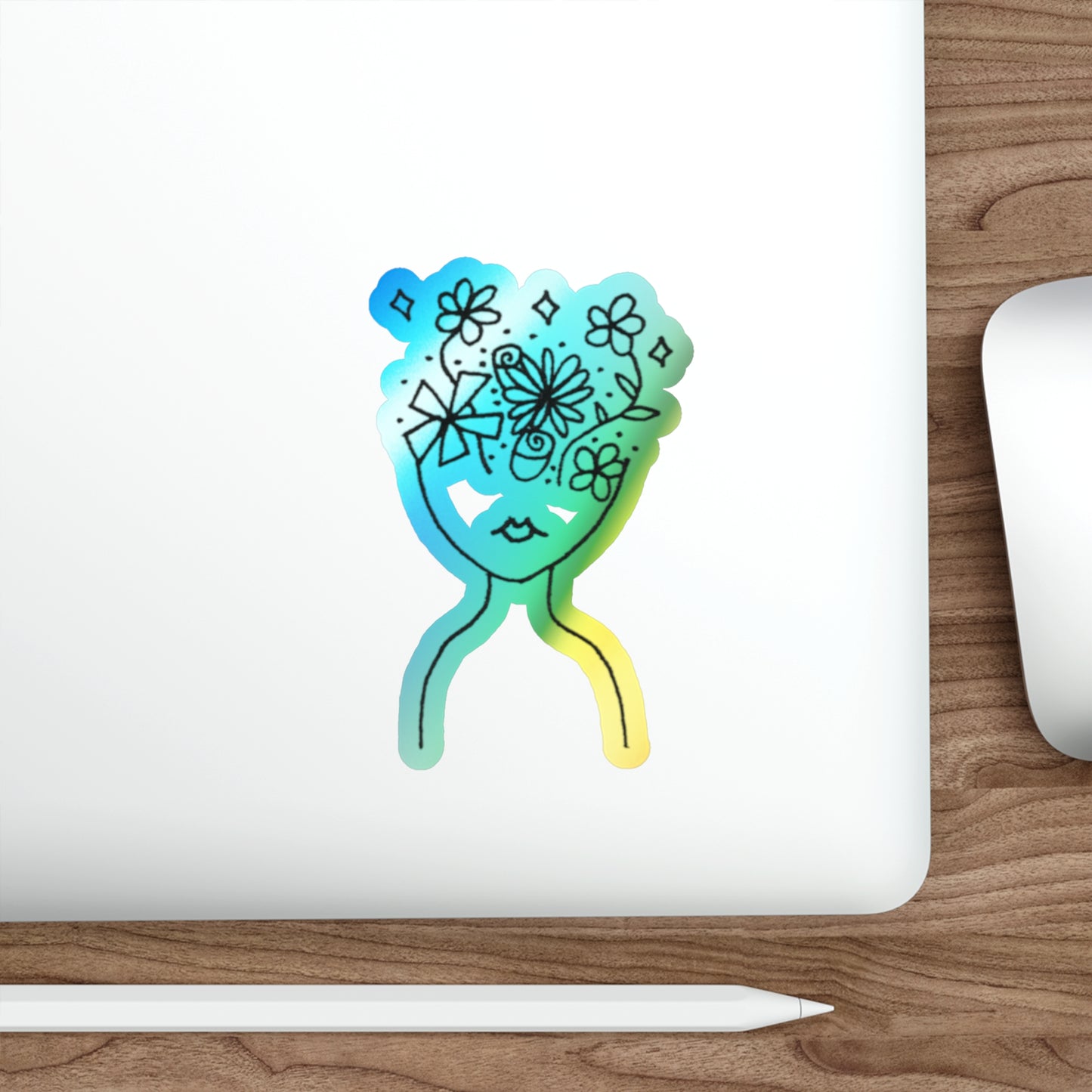 Into the Golden Hour by Maleeh Molstad limited edition die-cut stickers (various sizes) ~ Understanding