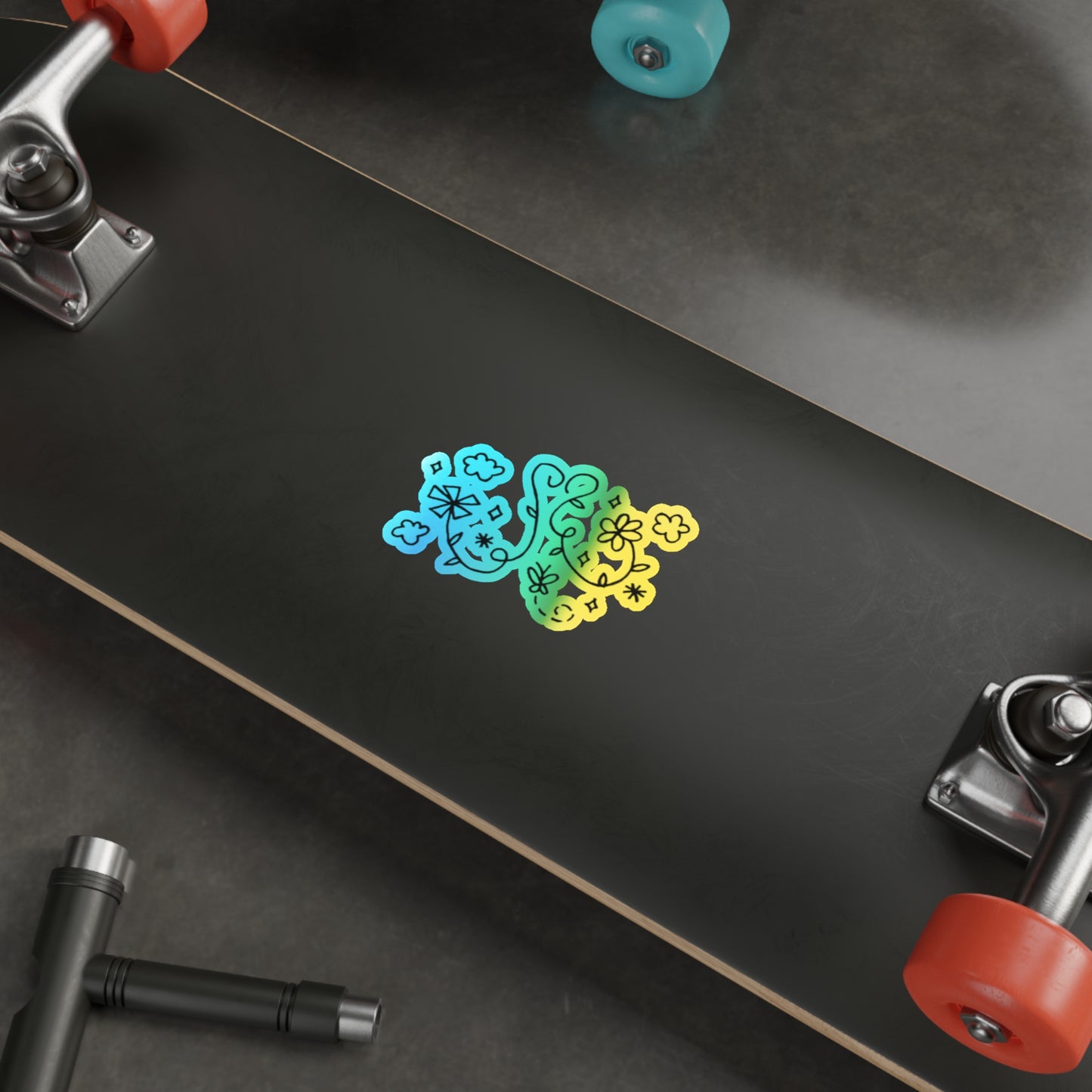 Into the Golden Hour by Maleeh Molstad limited edition die-cut stickers (various sizes) ~ Lessons