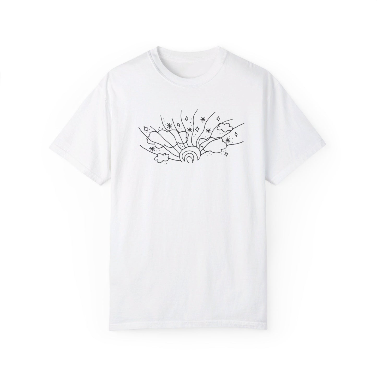 Into the Golden Hour by Maleeh Molstad limited edition unisex garment-dyed t-shirt ~ Summer